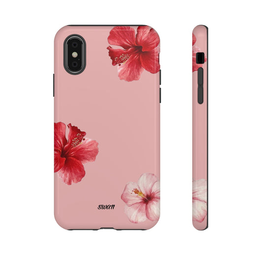 Floral Hibiscus (Pink) - Swan