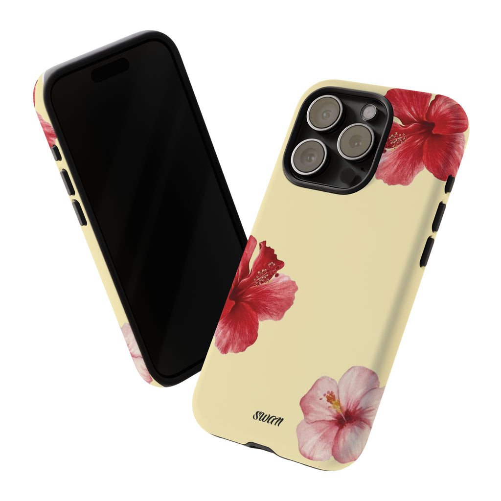 Blumiger Hibiskus (Zartgelb)