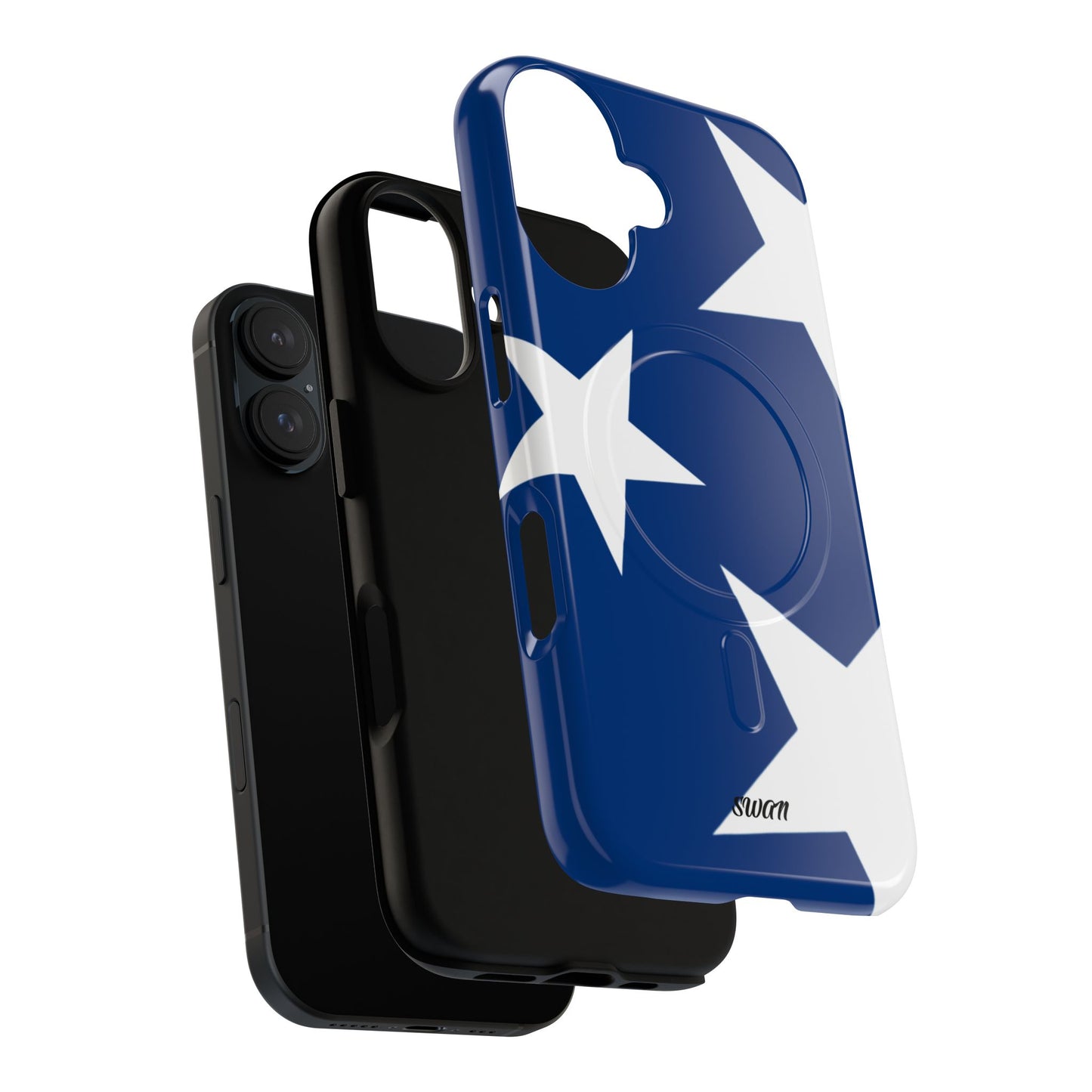 Star Bloom (Blue in White) (Magsafe) - Swan