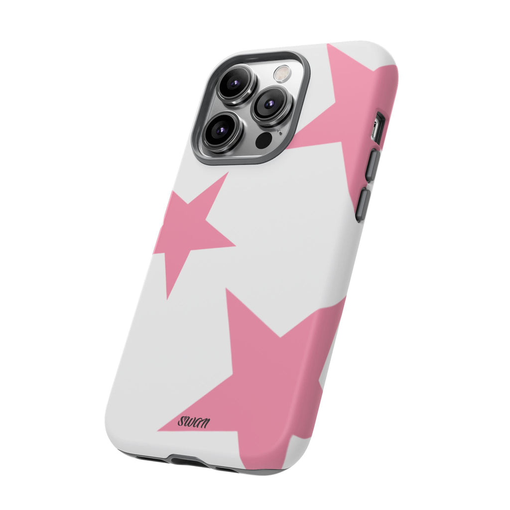 Star Bloom (Pink in White)