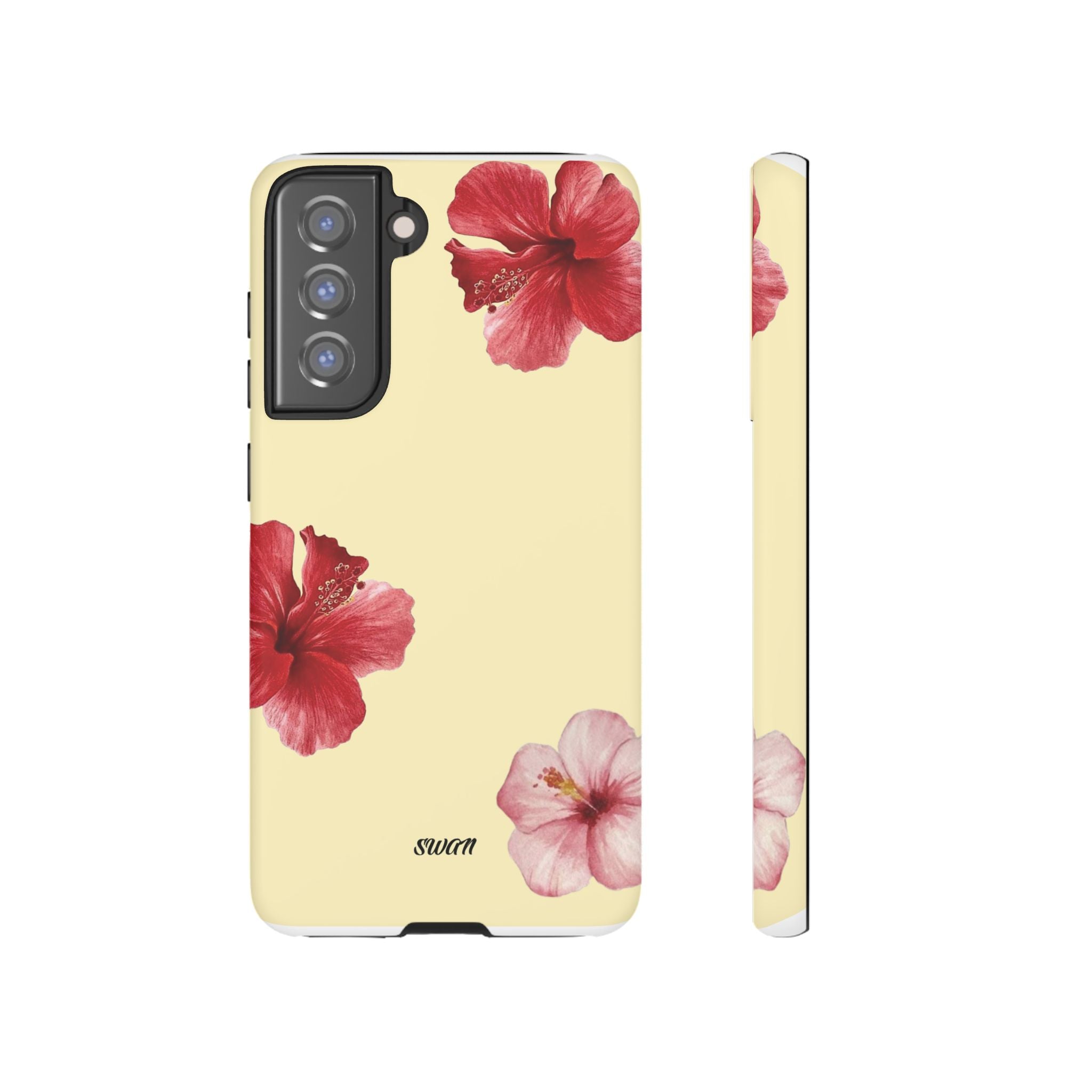 Blumiger Hibiskus (Zartgelb)