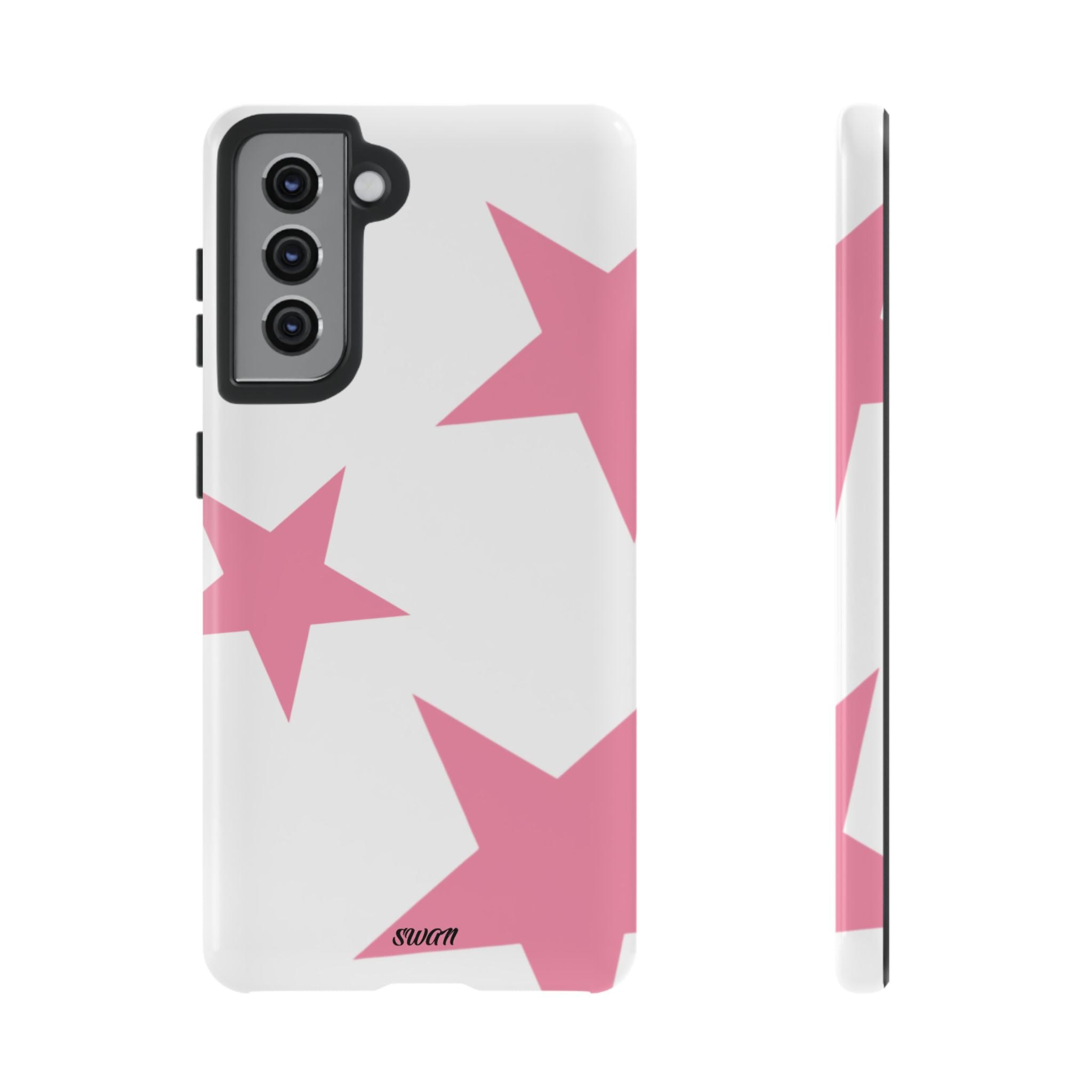 Star Bloom (Pink in White)