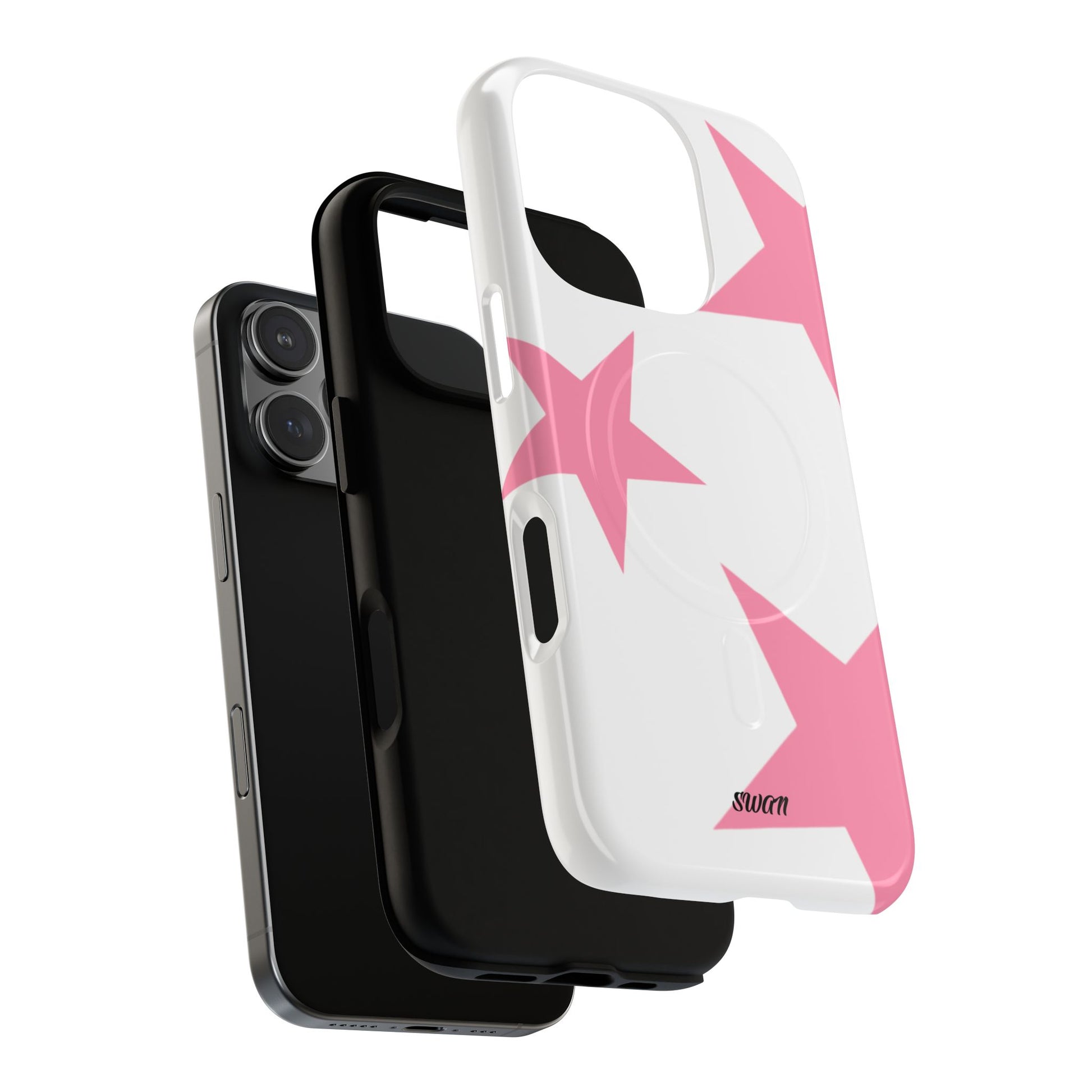 Star Bloom (Pink in White) (Magsafe) - Swan