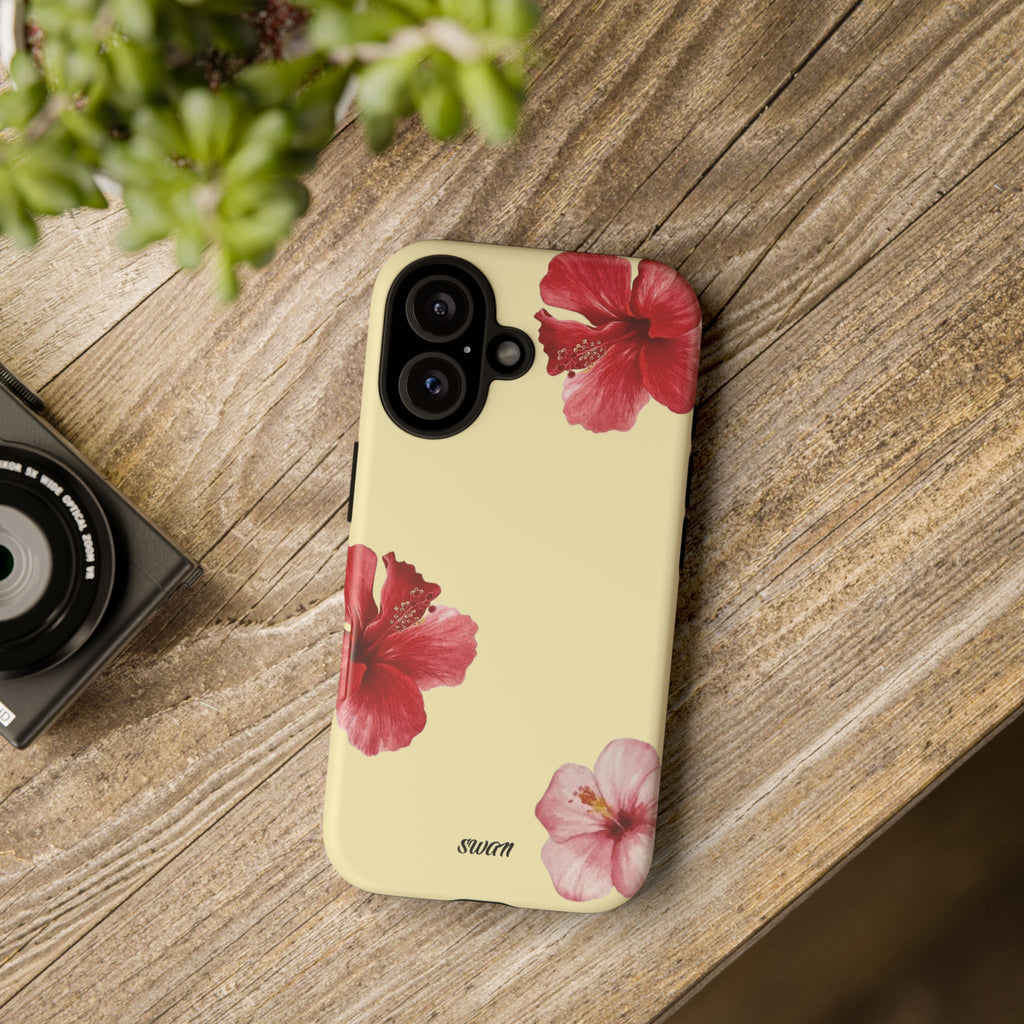 Blumiger Hibiskus (Zartgelb)