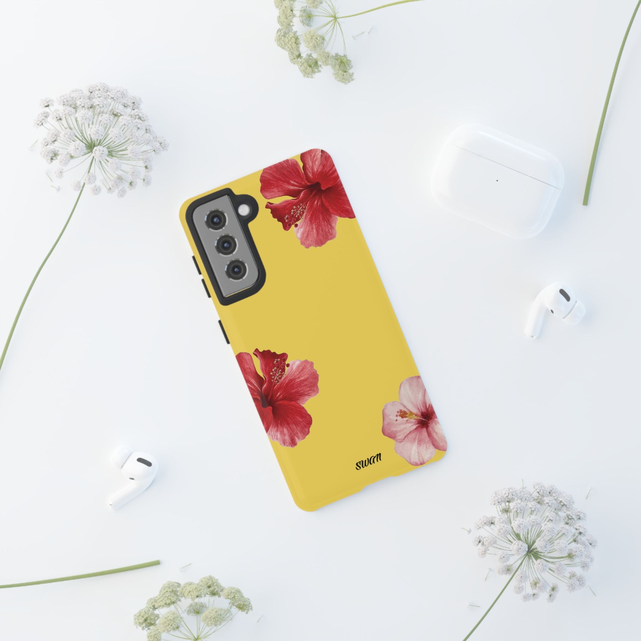 Blumiger Hibiskus (Zartgelb)