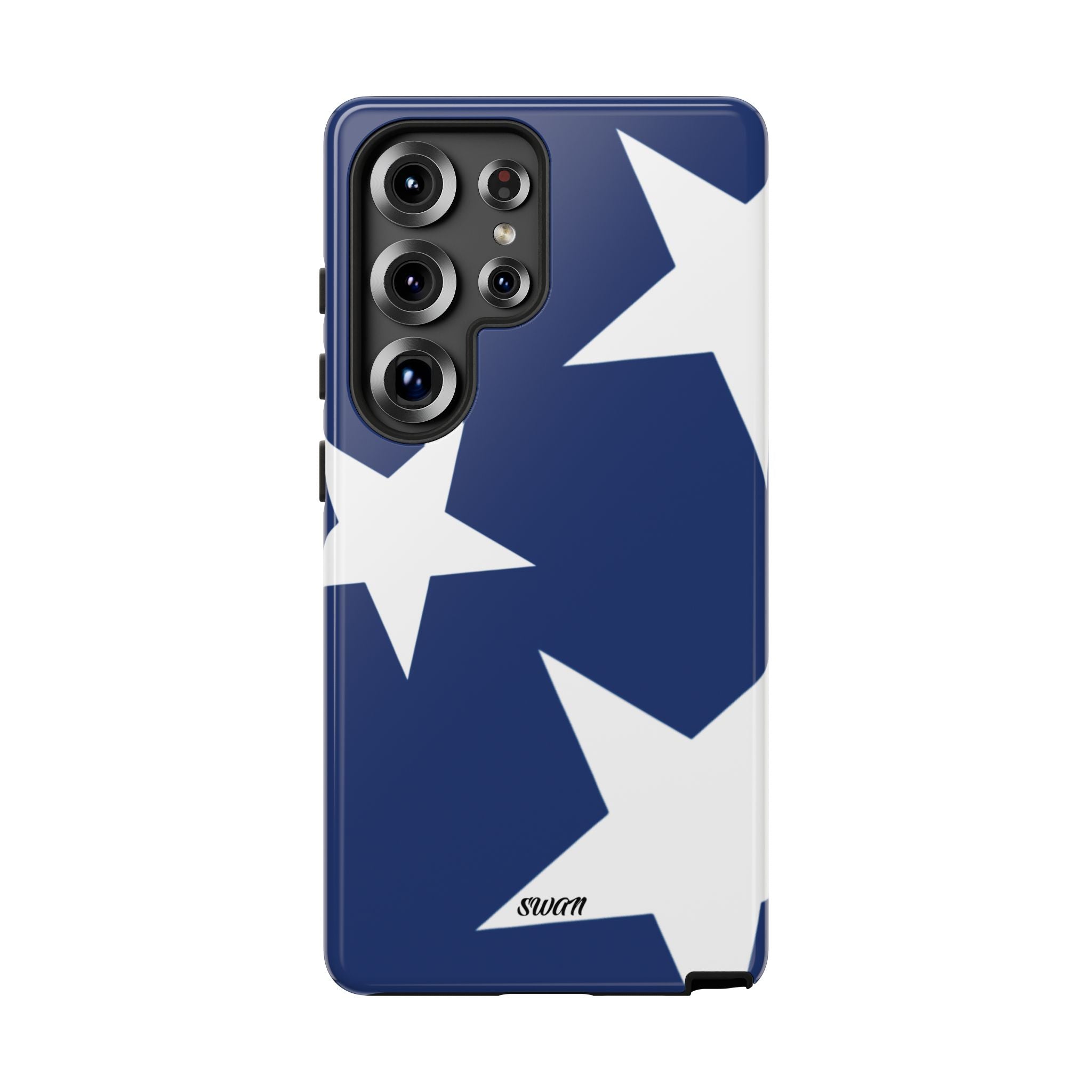 Star Bloom (White in Blue)