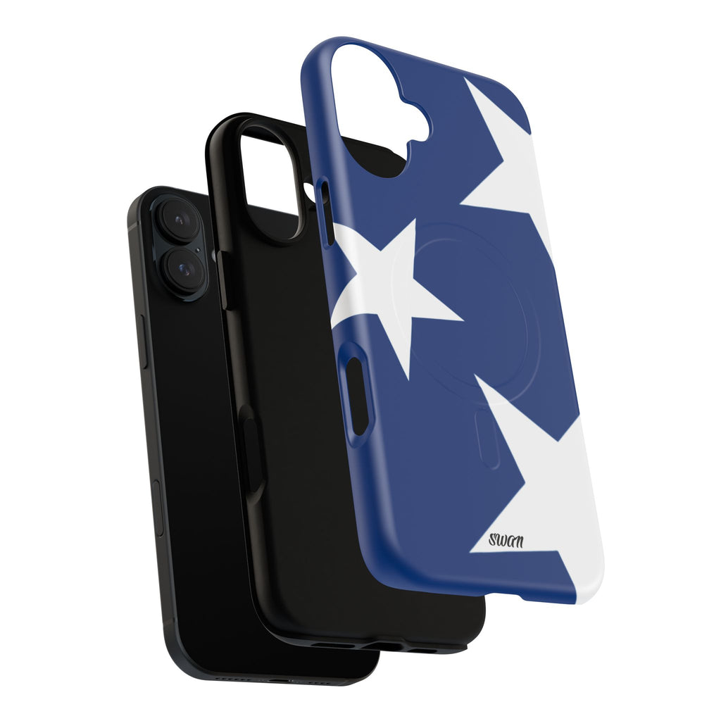 Star Bloom (White in Blue) (Magsafe)