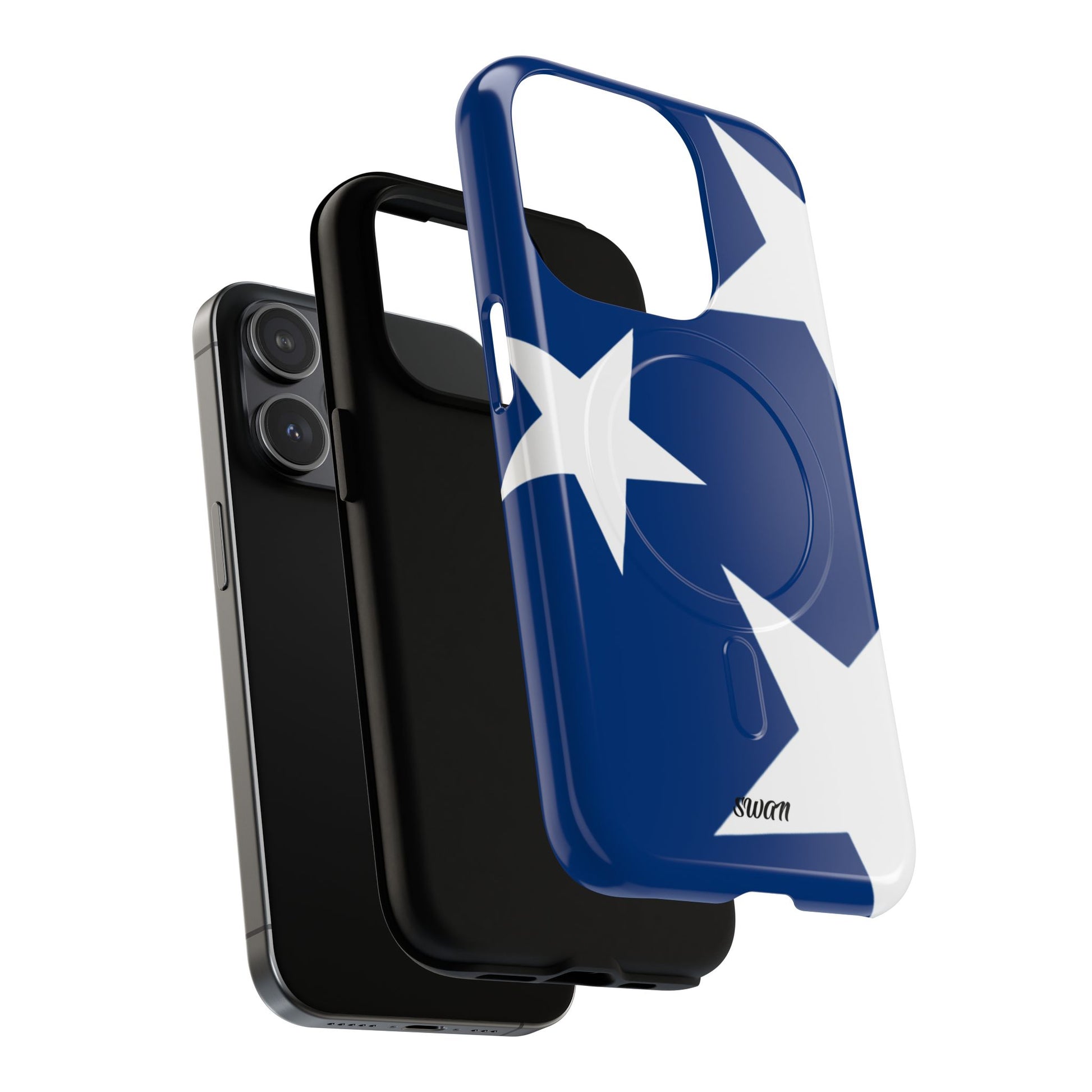 Star Bloom (Blue in White) (Magsafe) - Swan