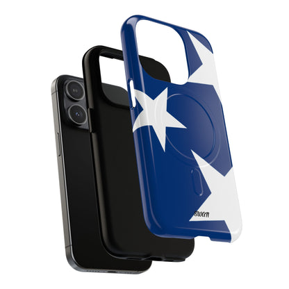 Star Bloom (Blue in White) (Magsafe) - Swan