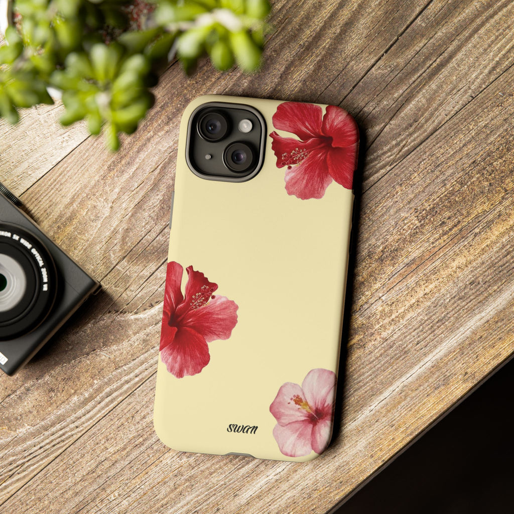 Blumiger Hibiskus (Zartgelb)