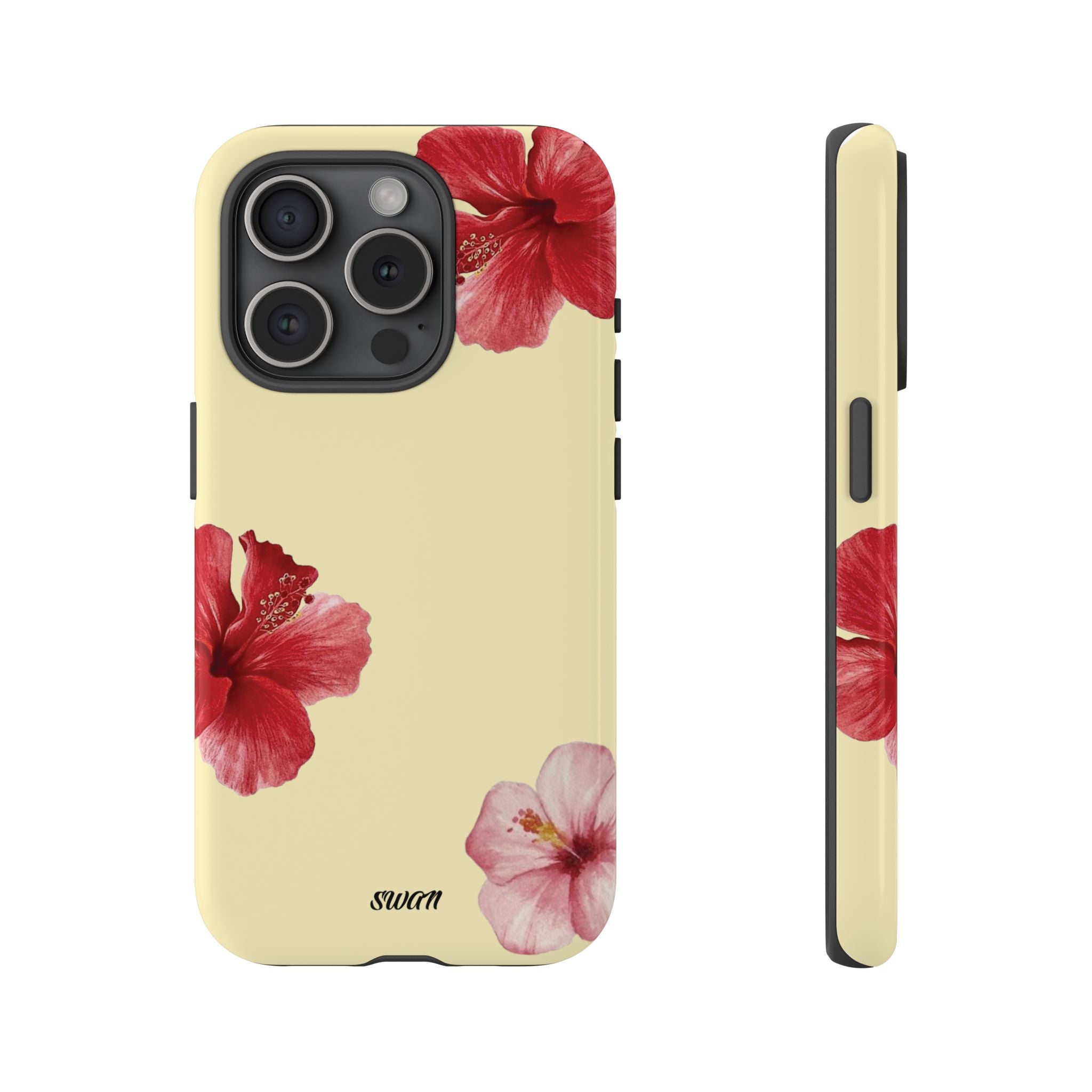 Blumiger Hibiskus (Zartgelb)