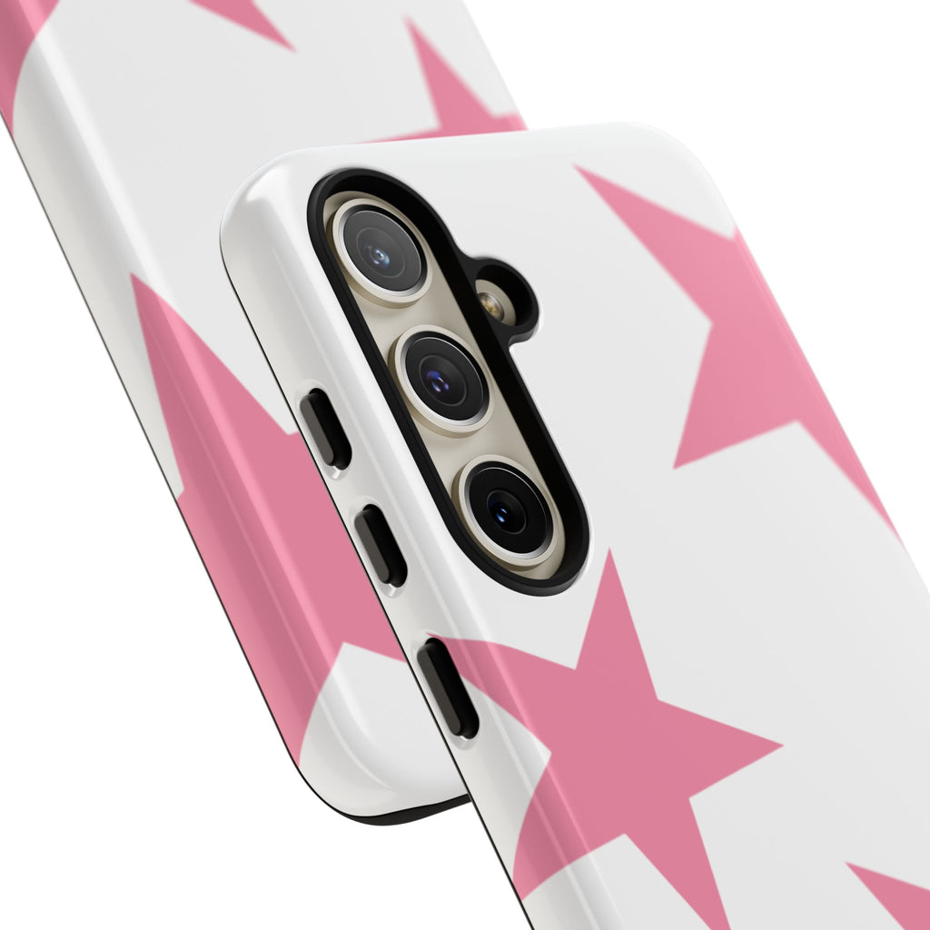 Star Bloom (Pink in White)