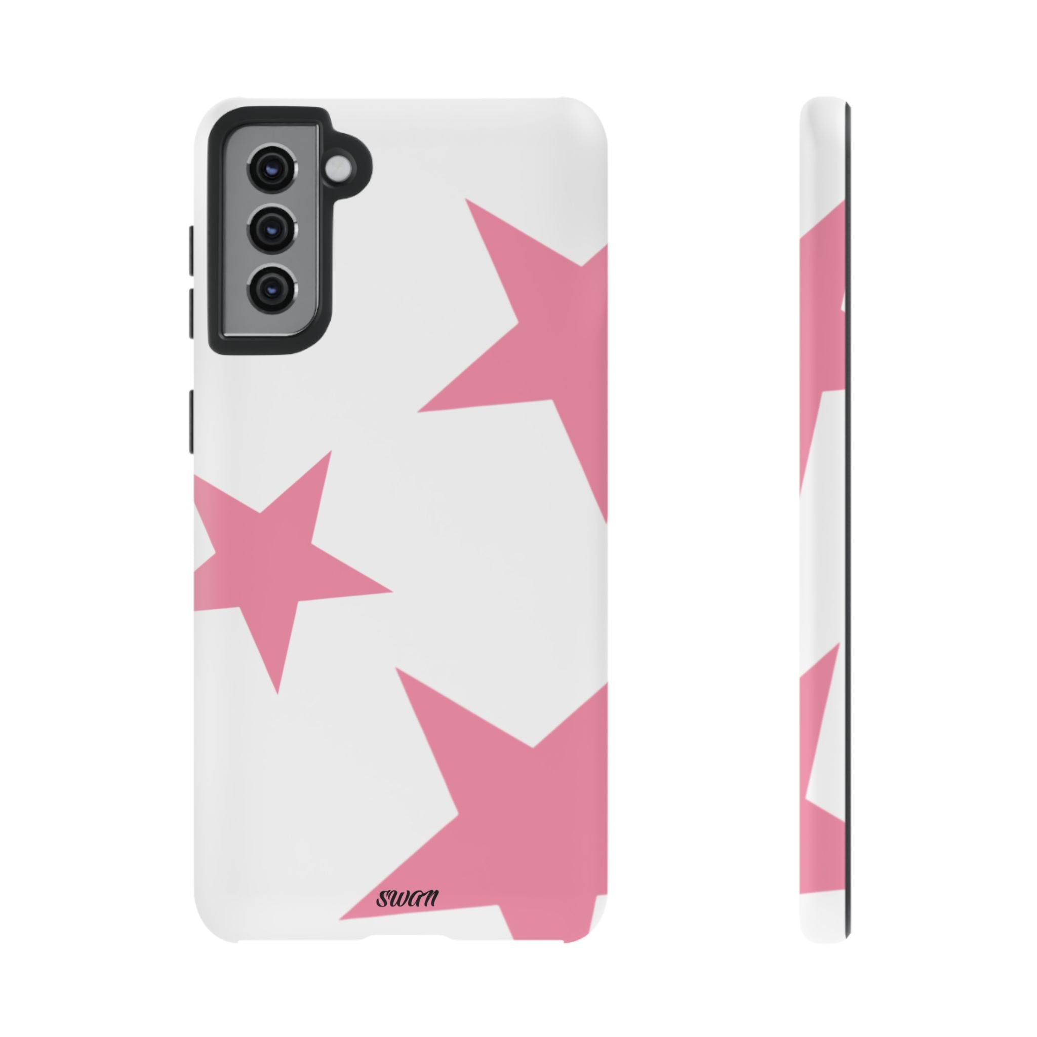 Star Bloom (Pink in White)