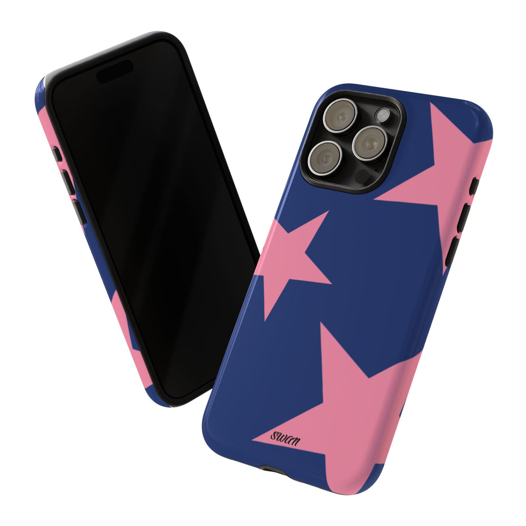 Sternenblüte (Rosa in Blau)