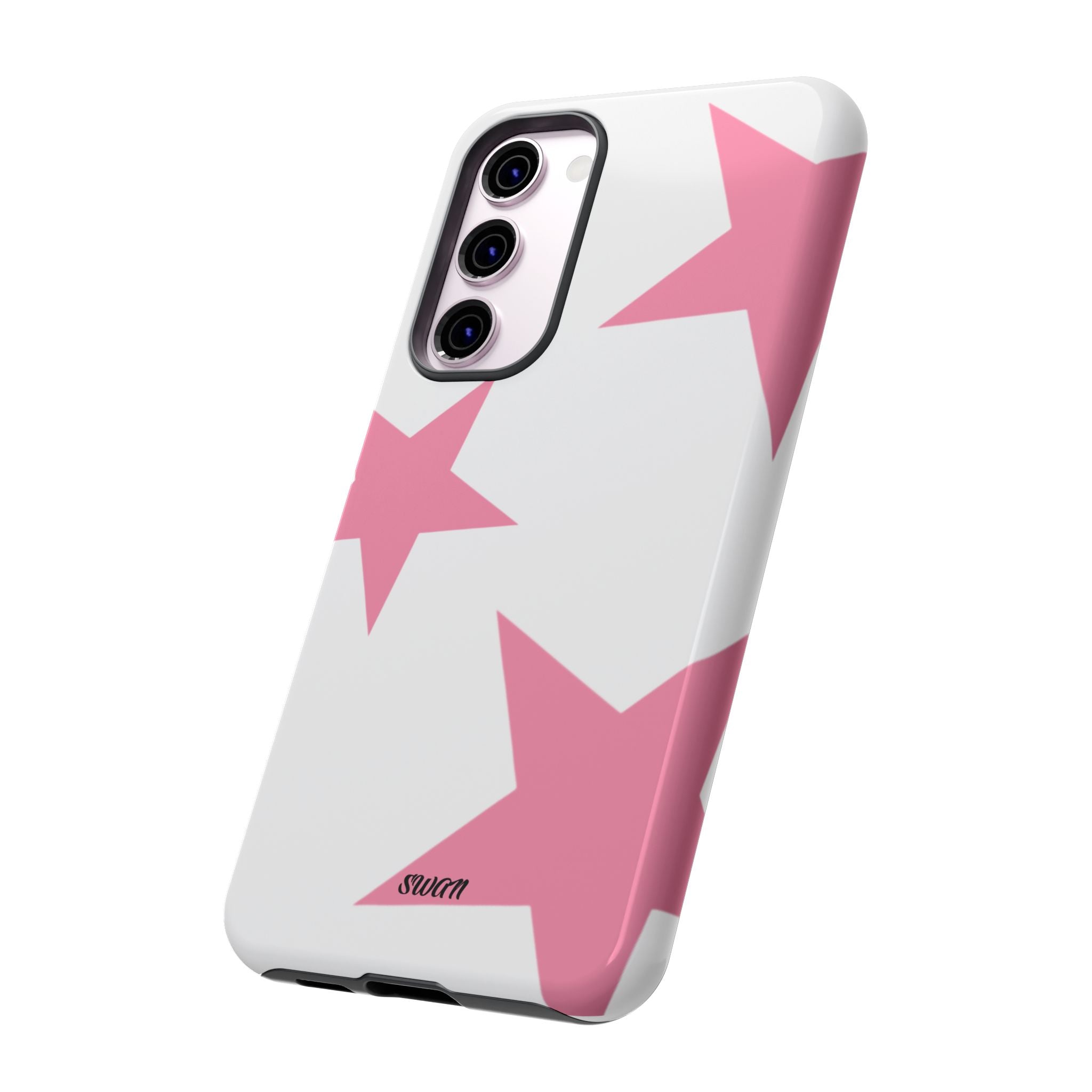 Star Bloom (Pink in White)