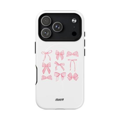 Pinky Bows (Magsafe) - Swan