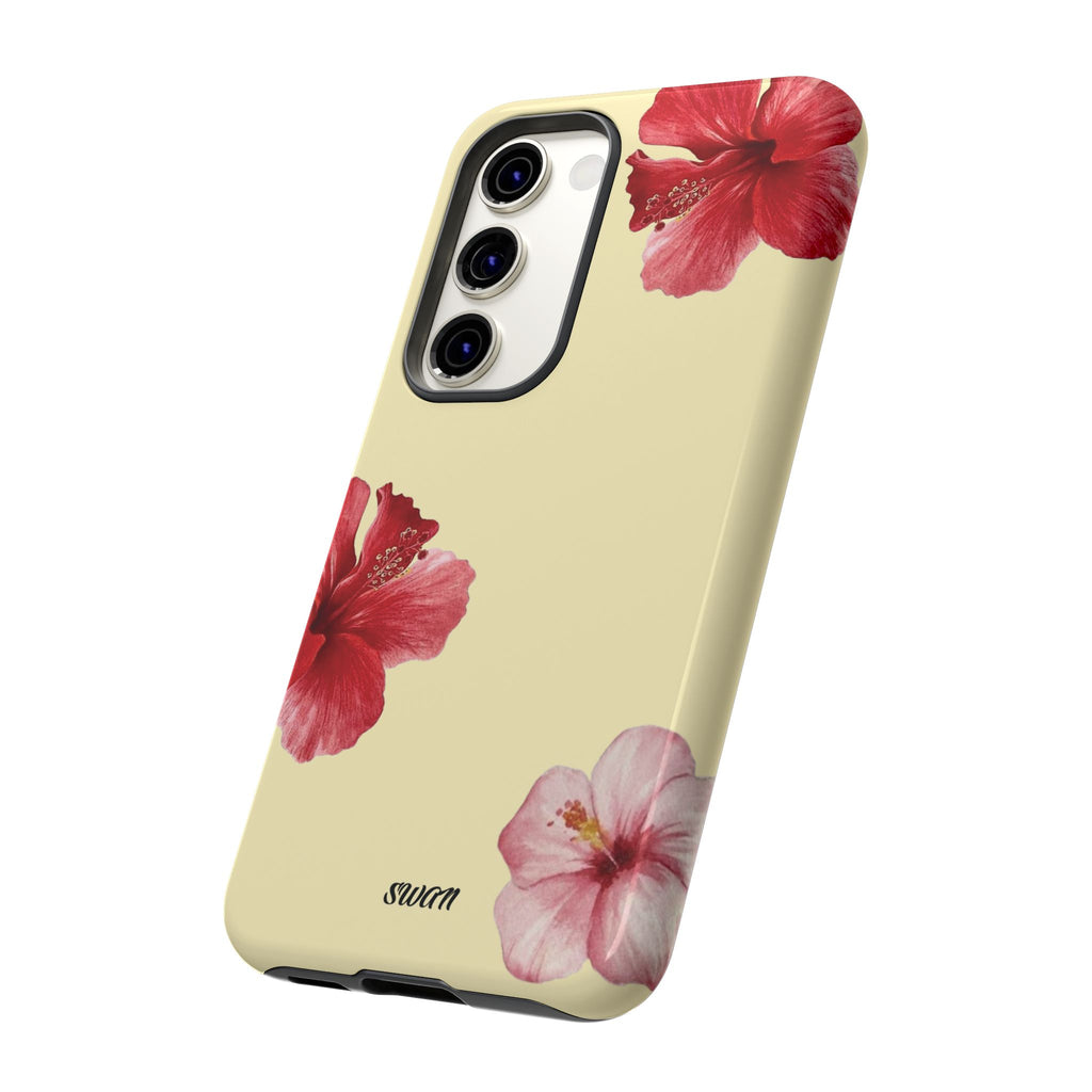 Blumiger Hibiskus (Zartgelb)