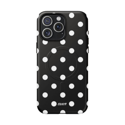 PolkaCrush BW (Magsafe) - Swan