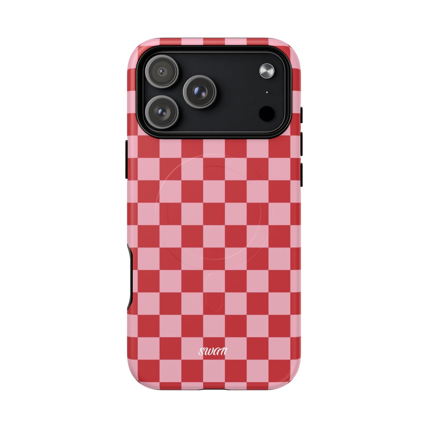 Red Checkerboard (Magsafe) - Swan