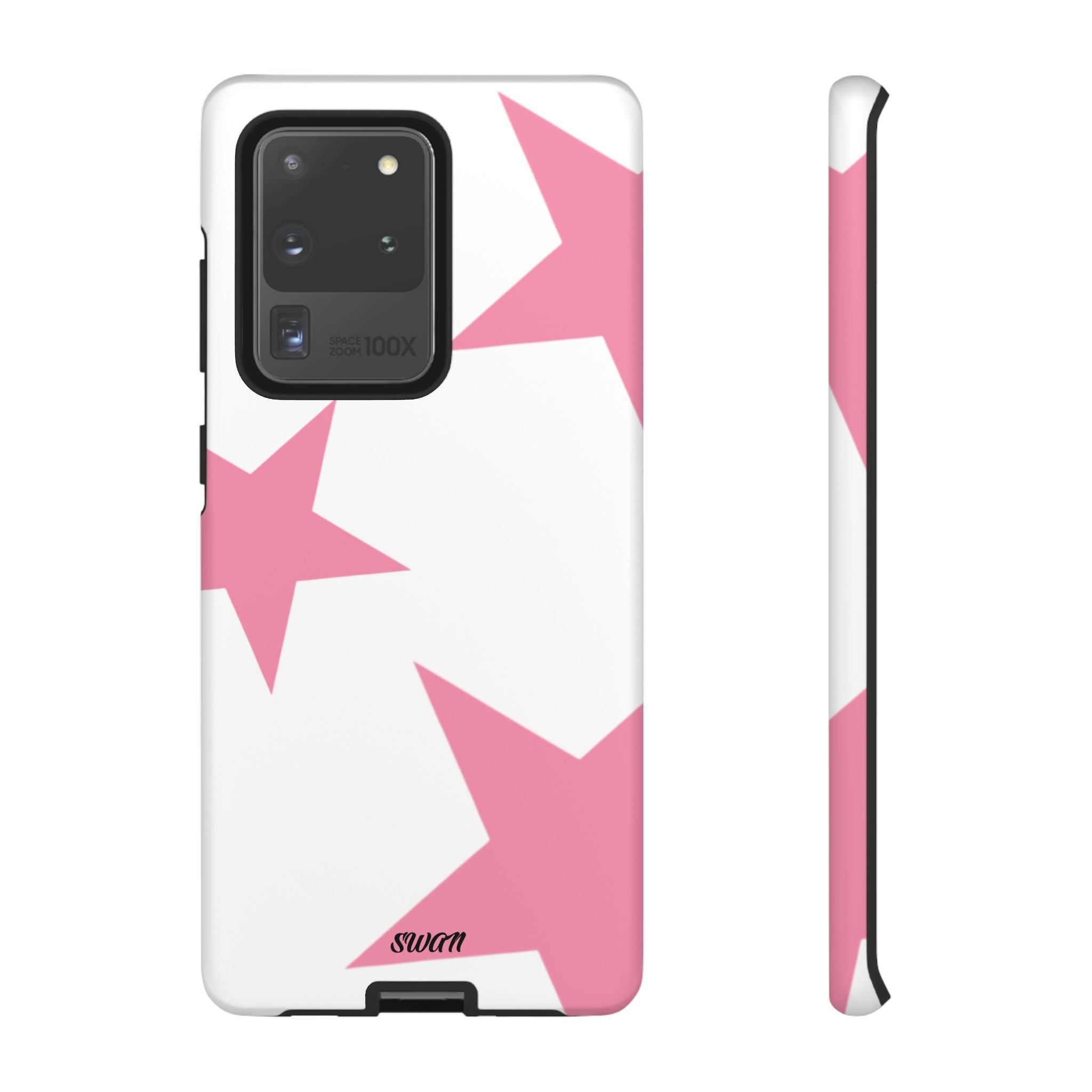 Star Bloom (Pink in White)