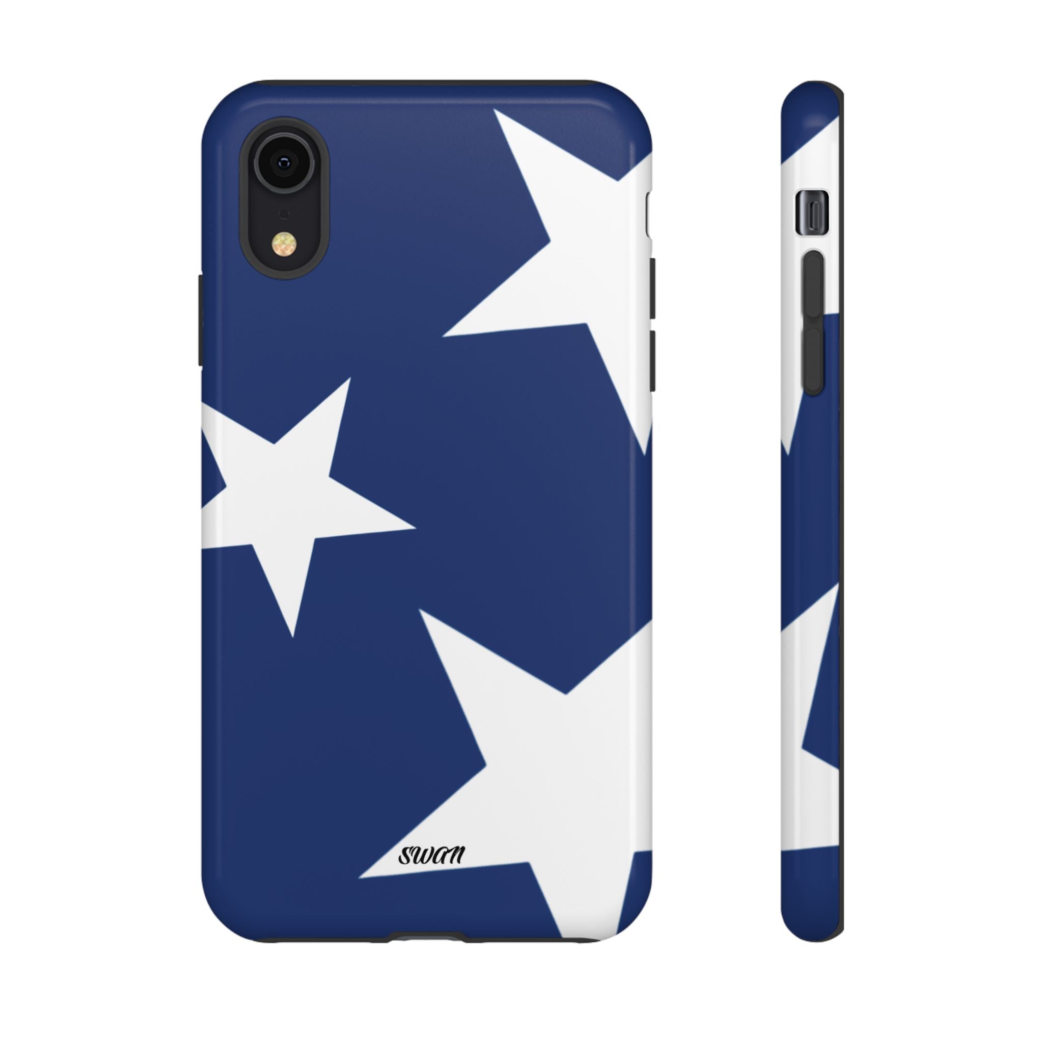 Star Bloom (White in Blue)