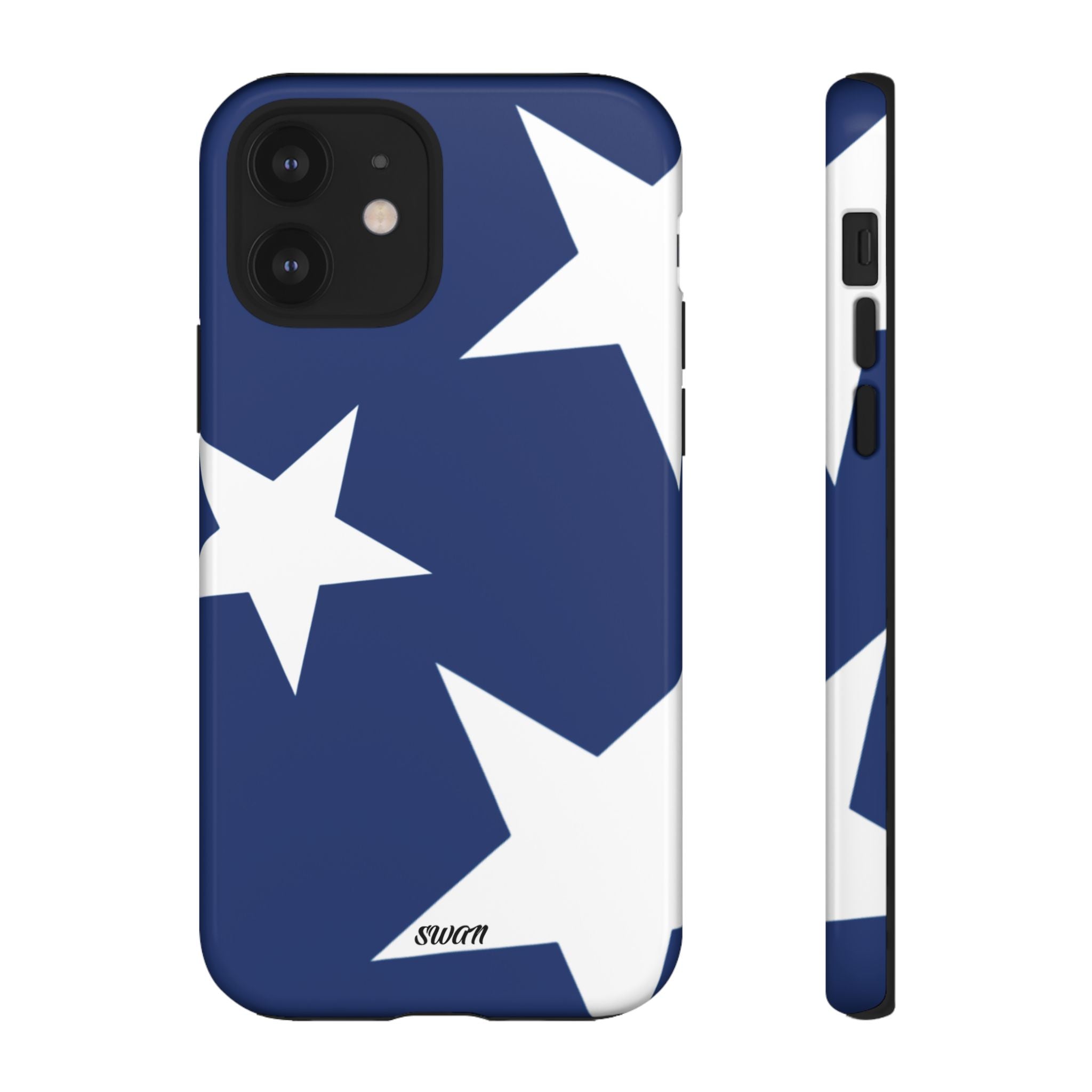 Star Bloom (White in Blue)