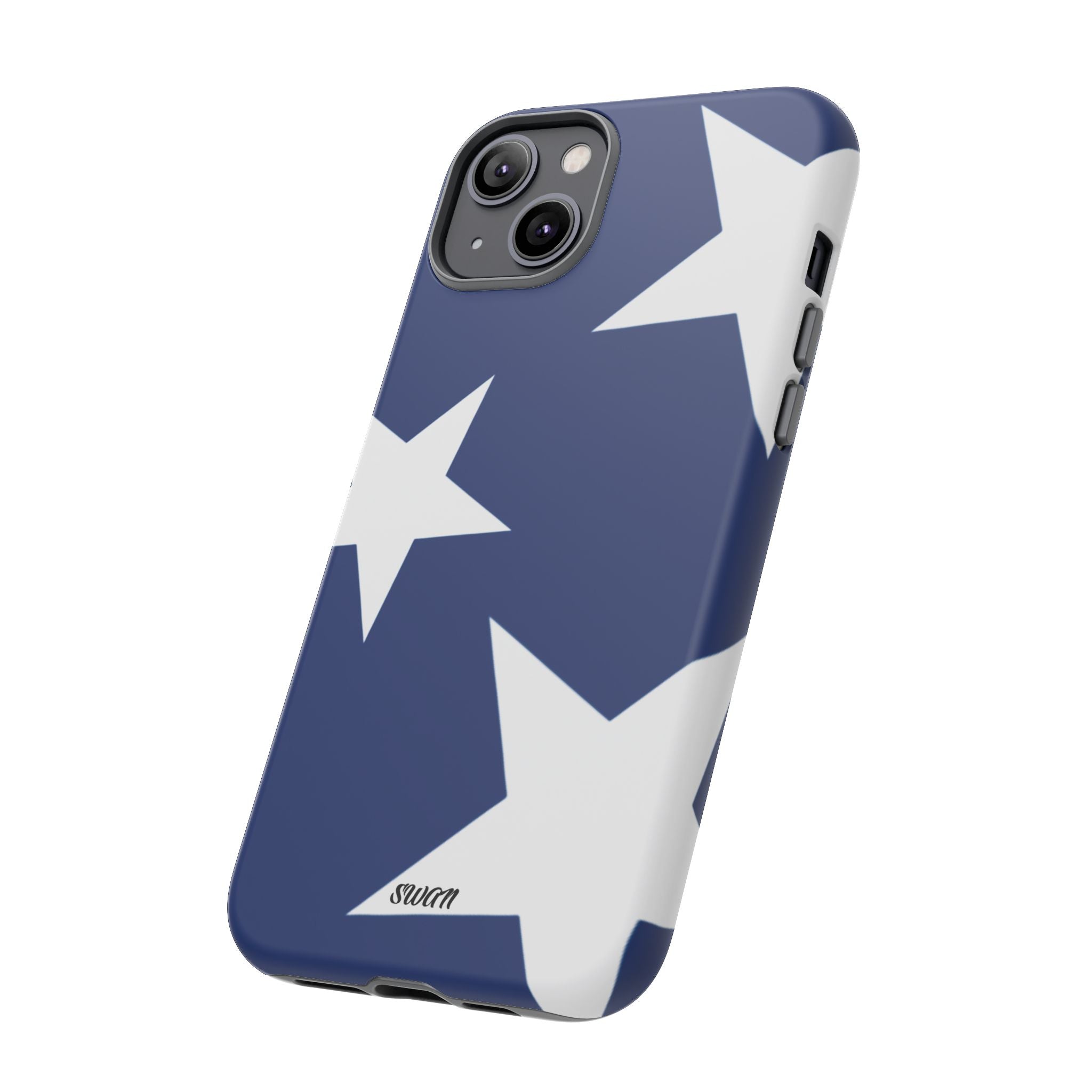 Star Bloom (White in Blue)