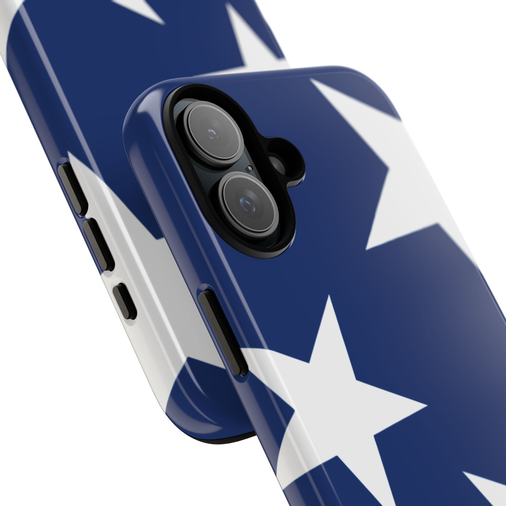 Star Bloom (White in Blue)