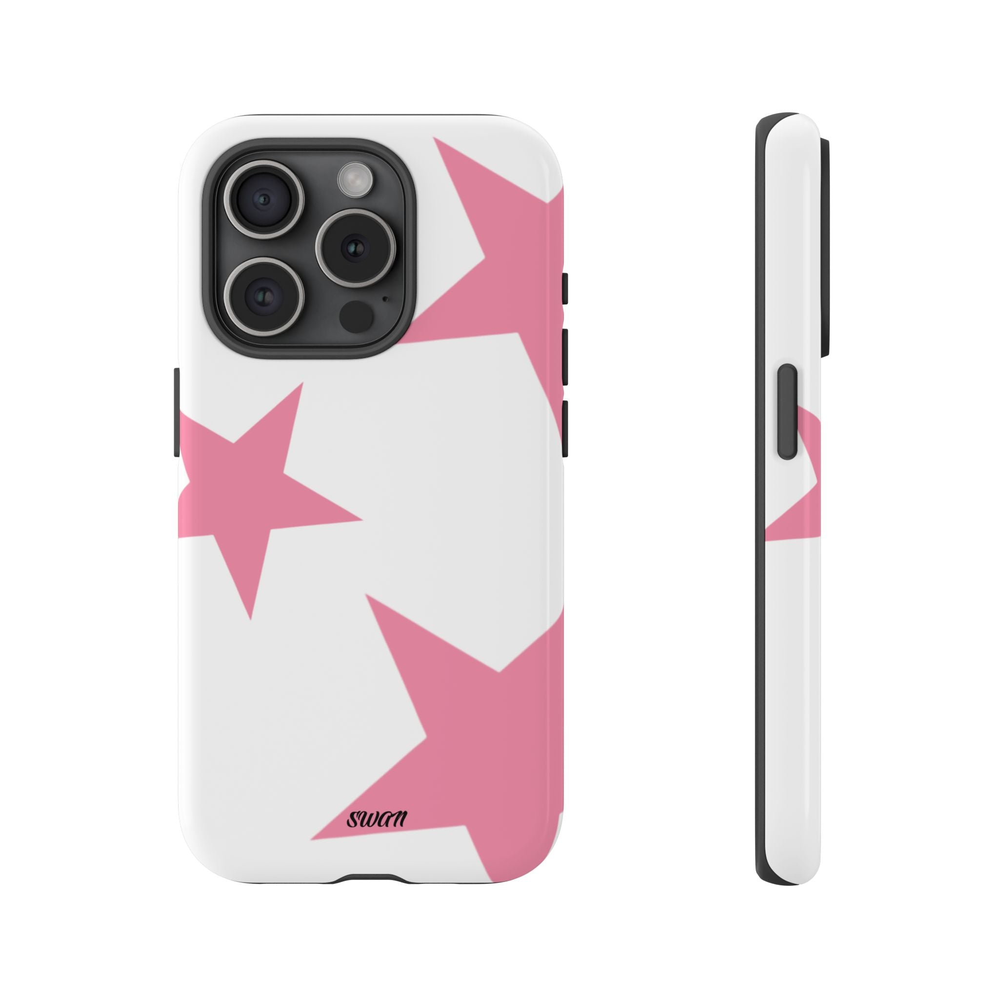 Star Bloom (Pink in White)