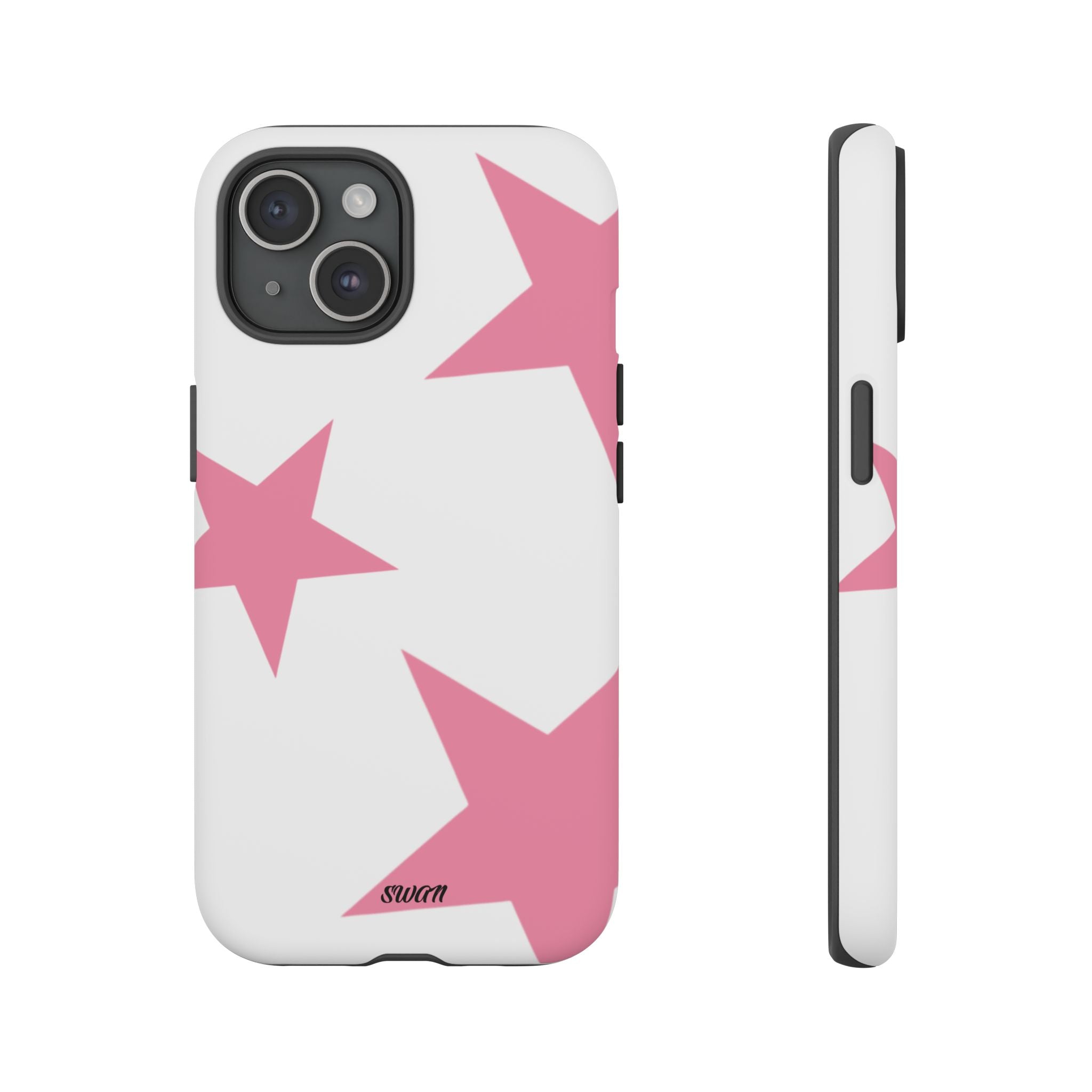 Star Bloom (Pink in White)