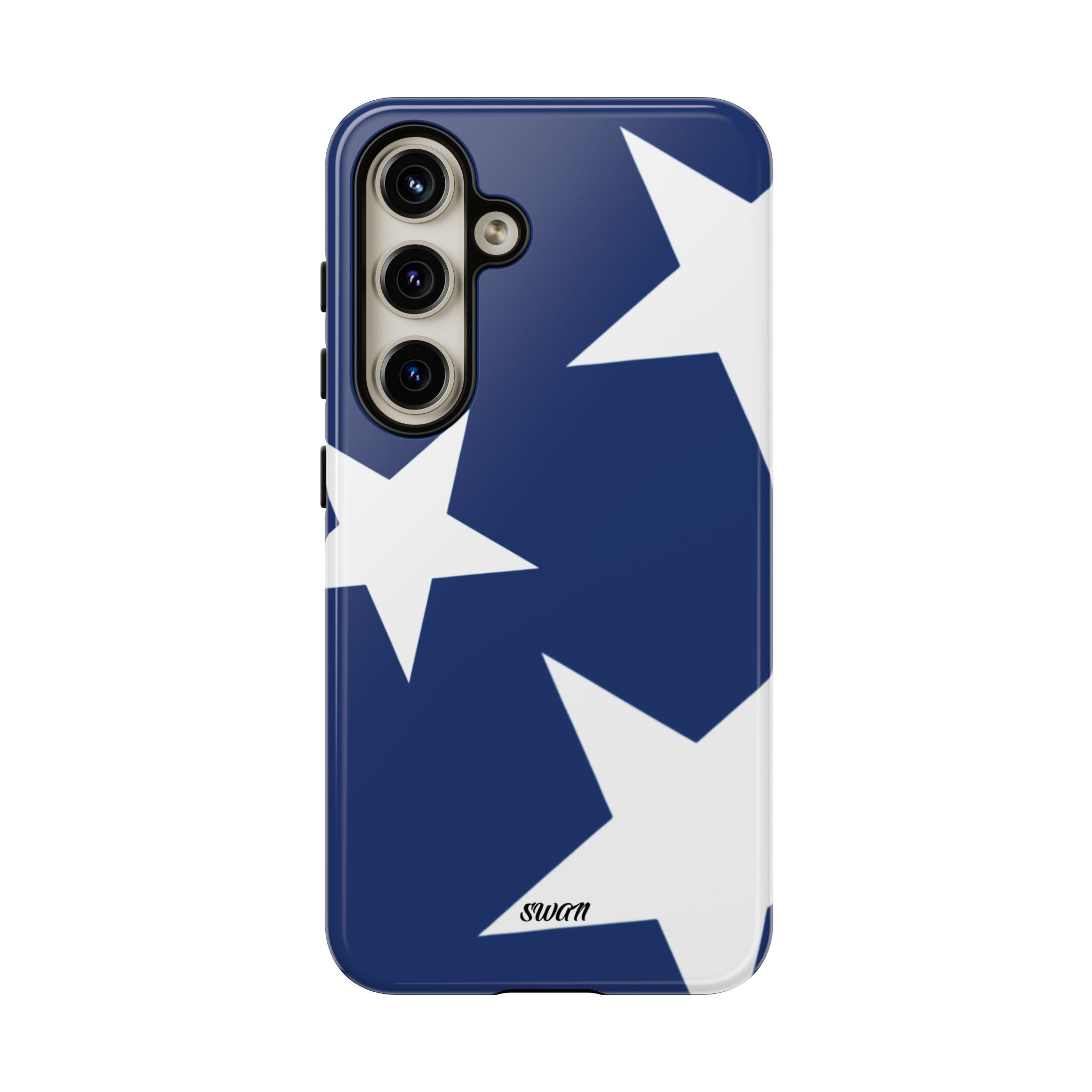 Star Bloom (White in Blue)