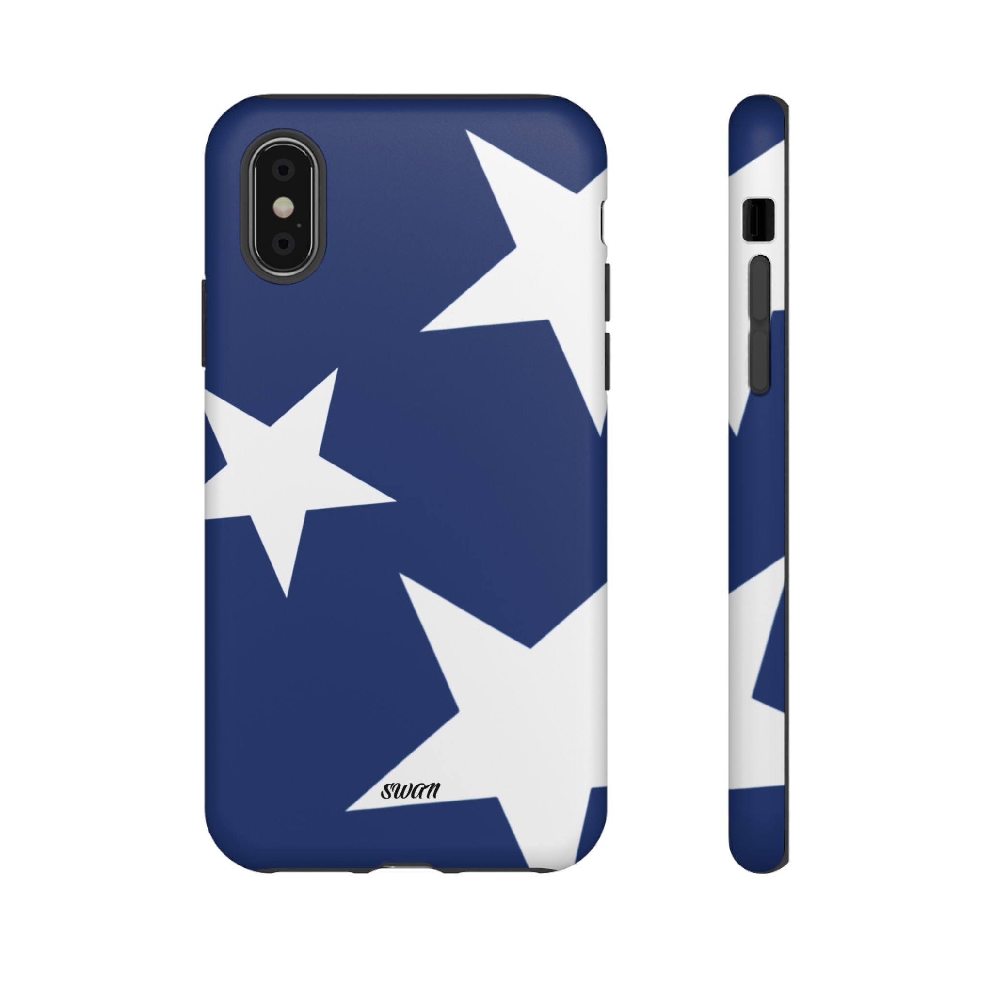 Star Bloom (White in Blue)