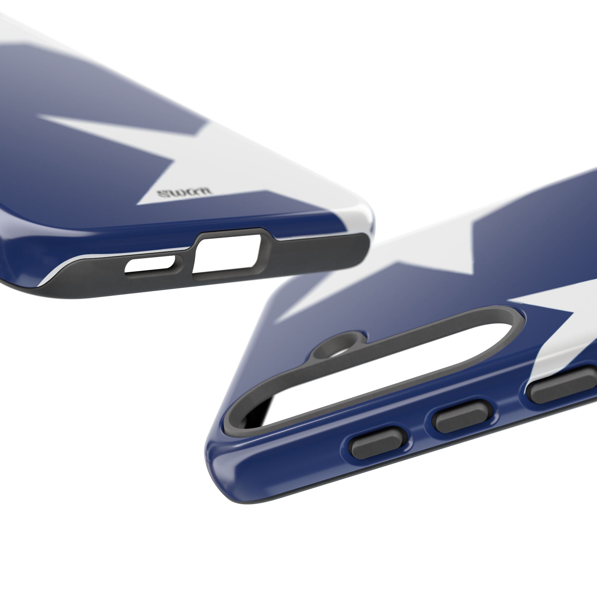 Star Bloom (White in Blue)