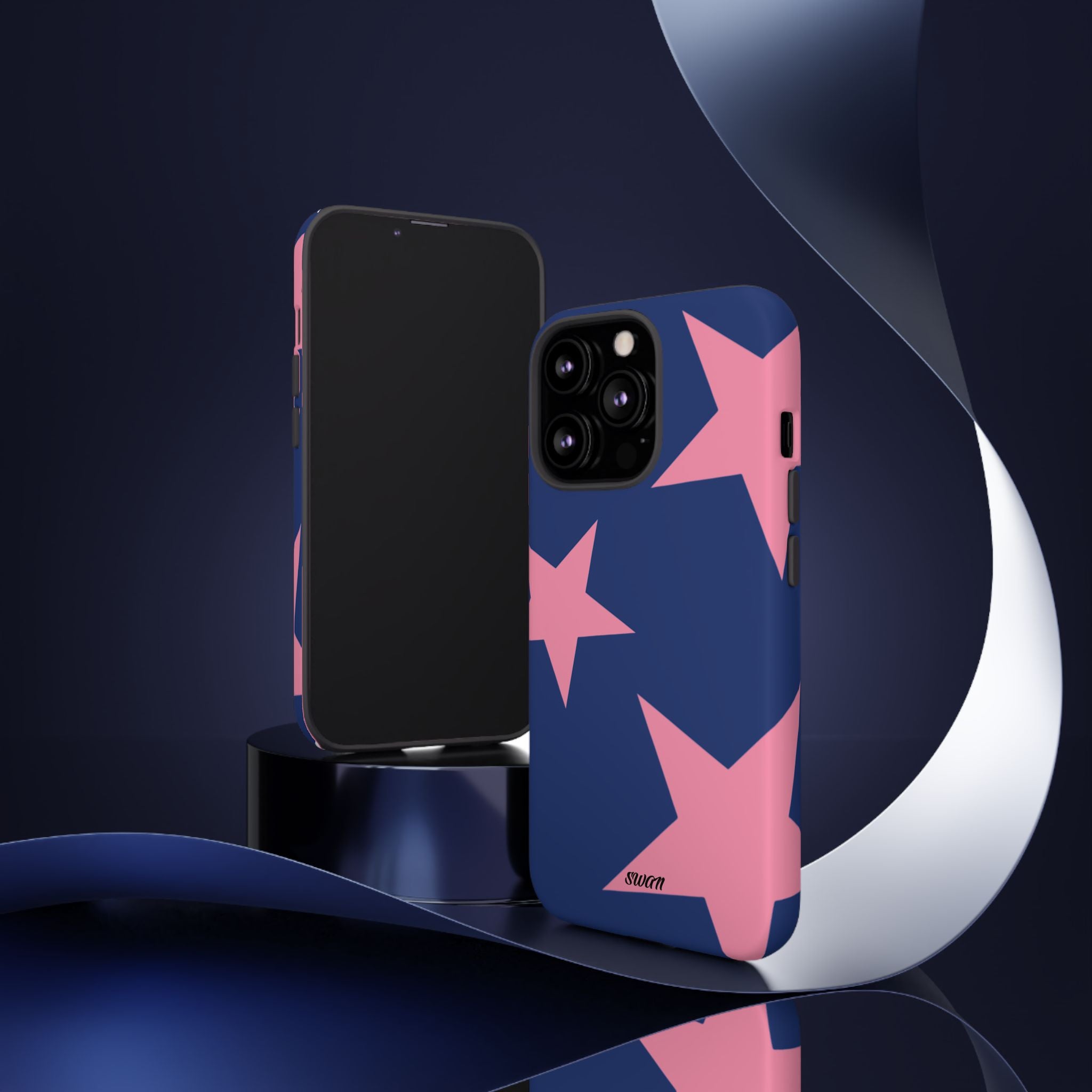 Sternenblüte (Rosa in Blau)