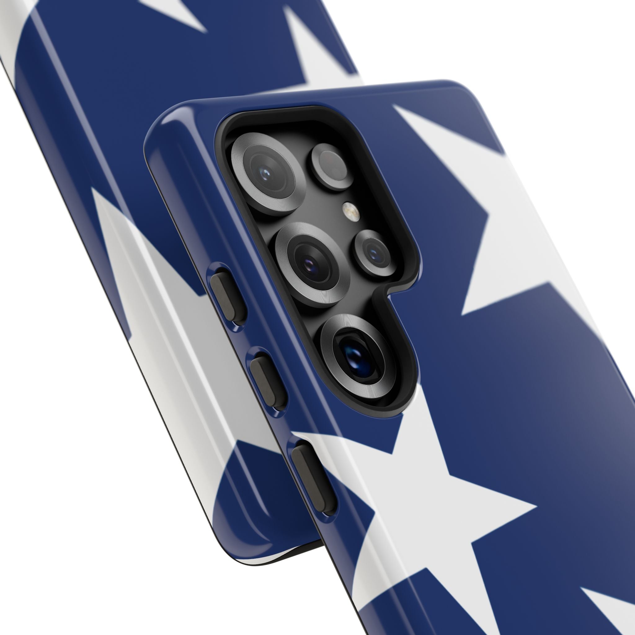 Star Bloom (White in Blue)