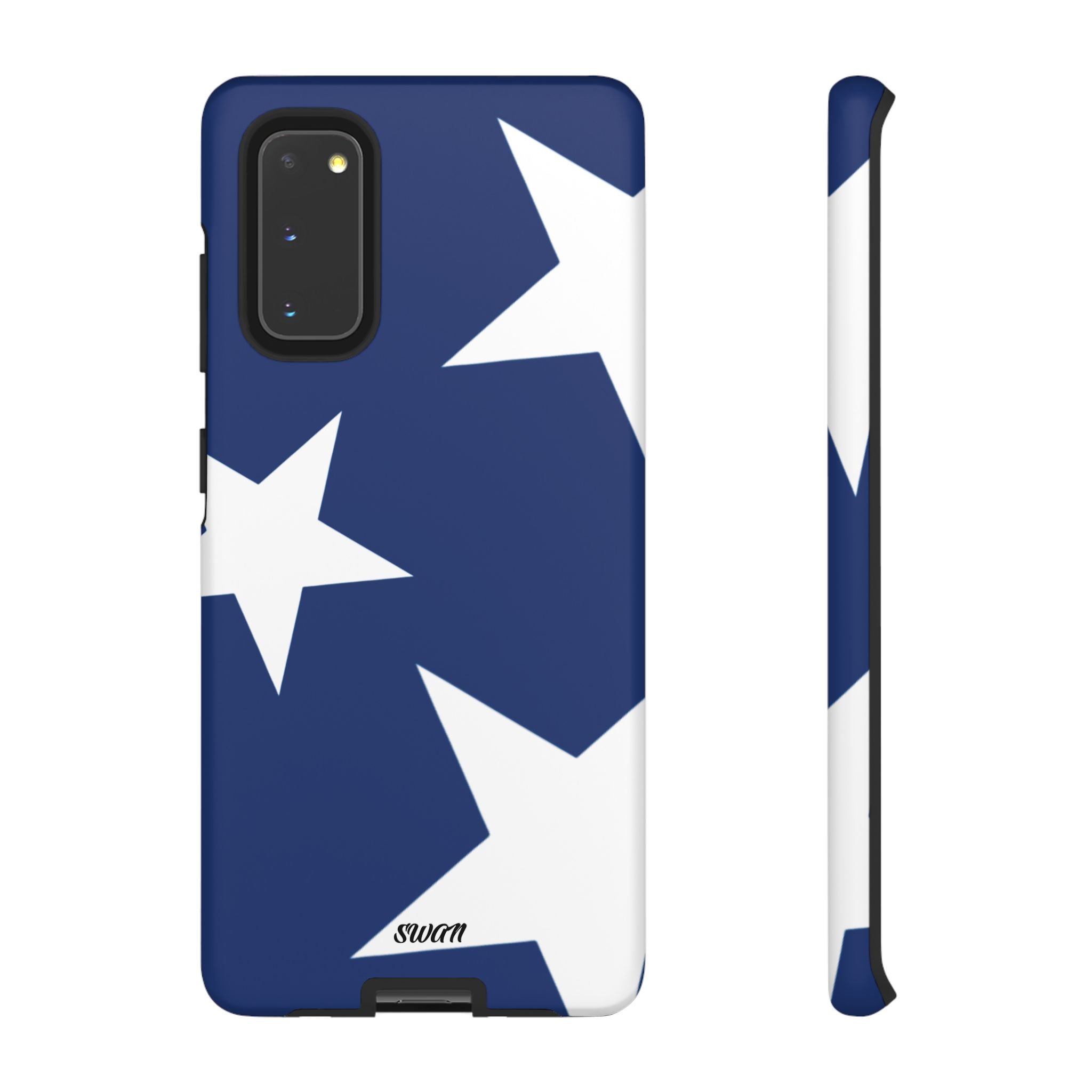 Star Bloom (White in Blue)