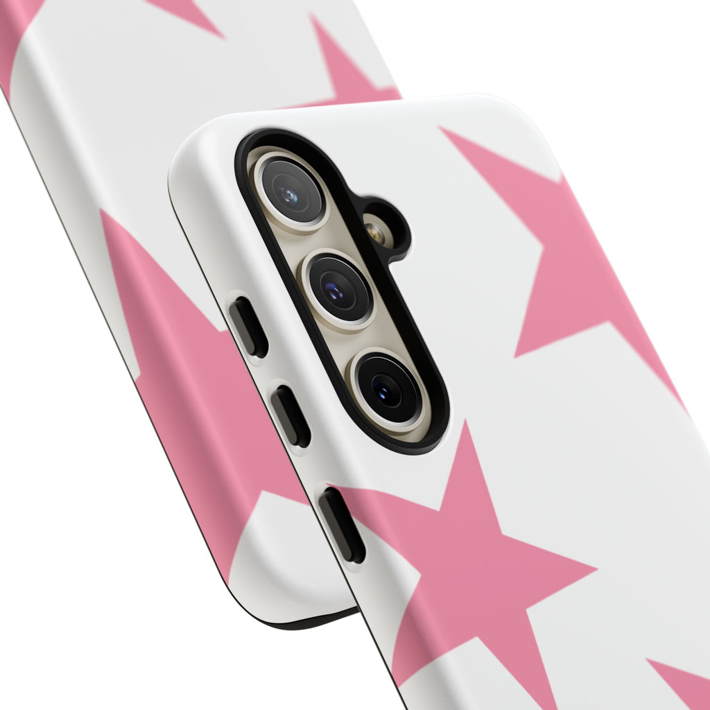 Star Bloom (Pink in White)