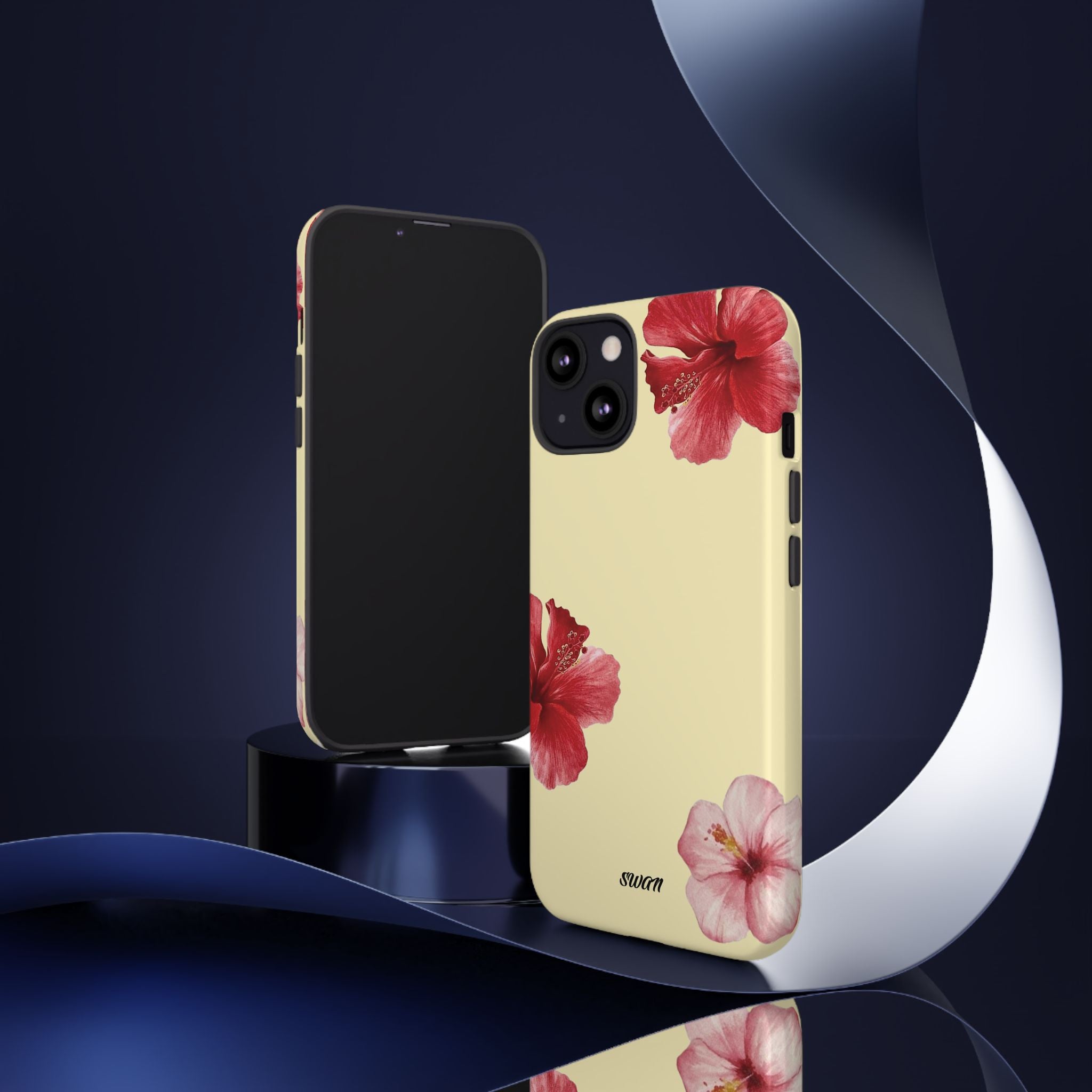 Blumiger Hibiskus (Zartgelb)