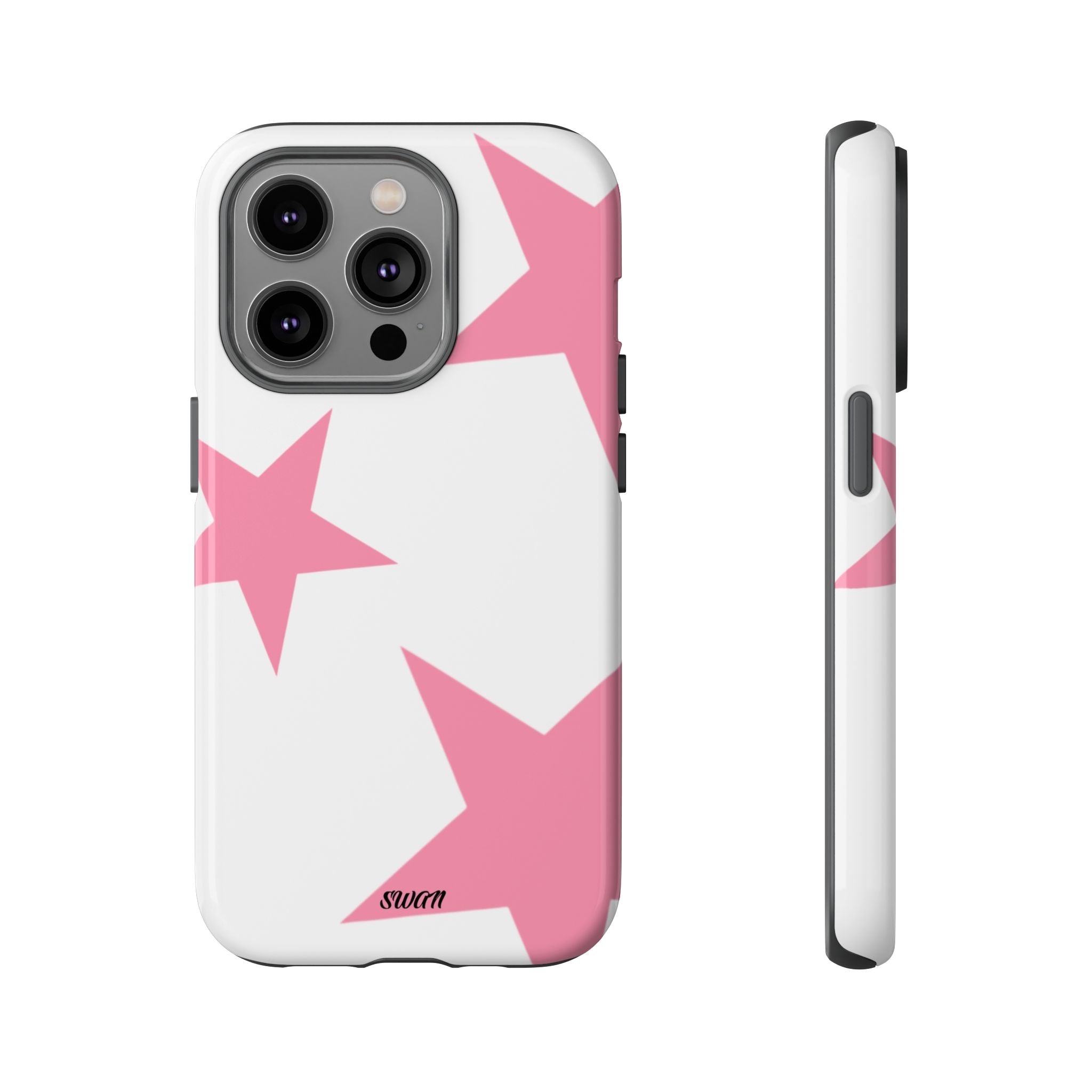 Star Bloom (Pink in White)