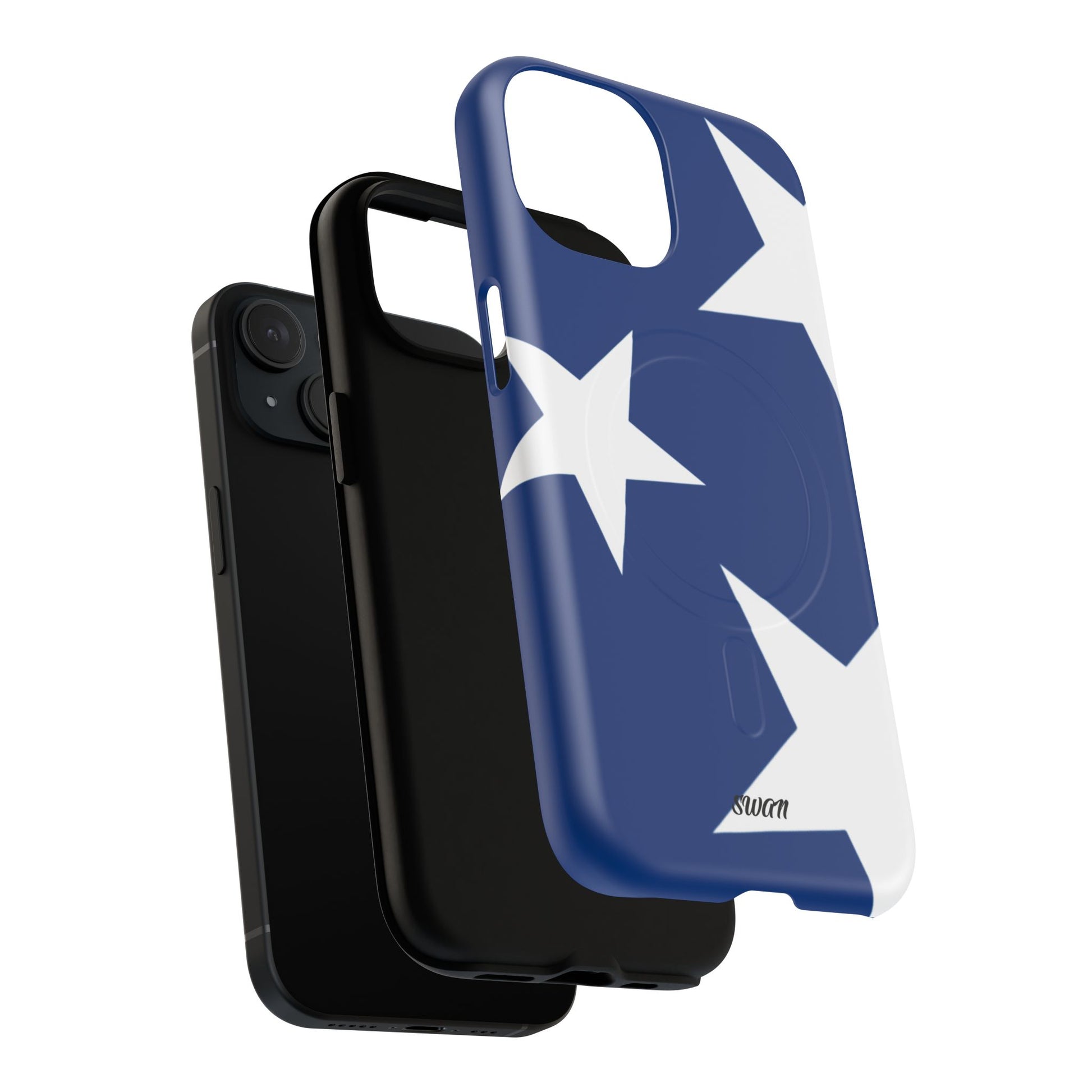 Star Bloom (Blue in White) (Magsafe) - Swan