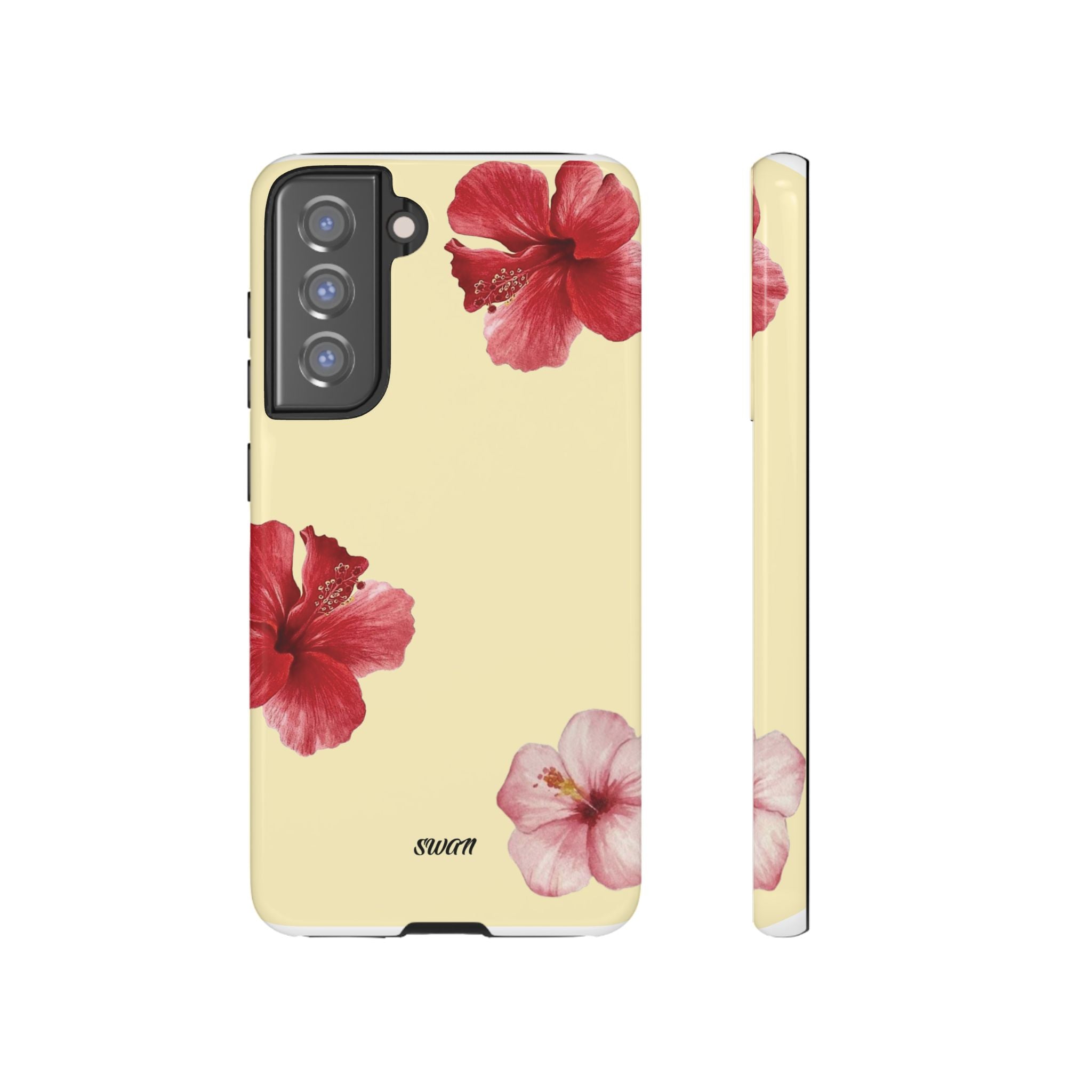 Blumiger Hibiskus (Zartgelb)