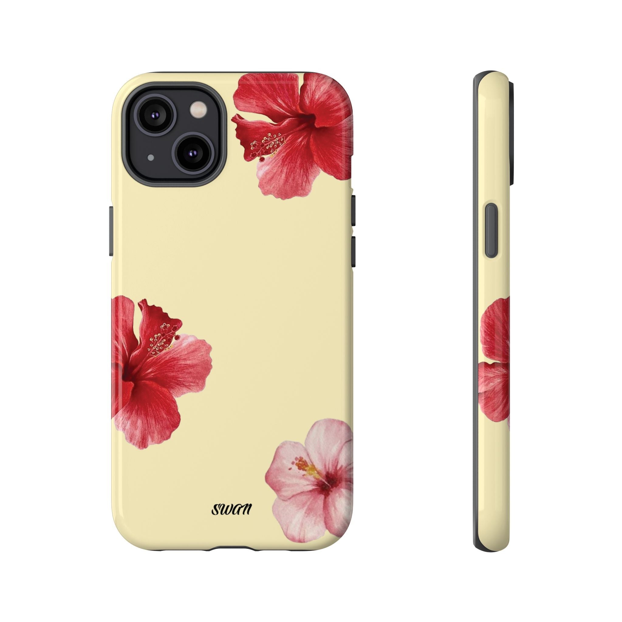 Blumiger Hibiskus (Zartgelb)