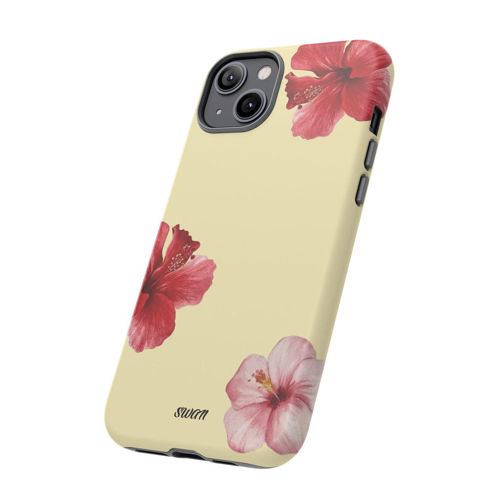 Blumiger Hibiskus (Zartgelb)