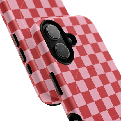 Red Checkerboard (Magsafe) - Swan