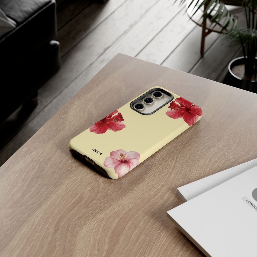 Blumiger Hibiskus (Zartgelb)