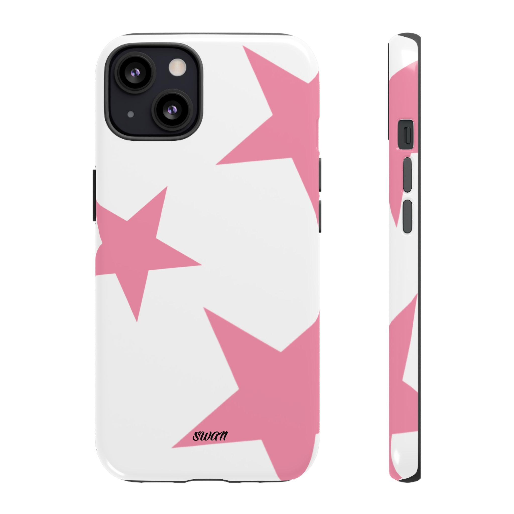 Star Bloom (Pink in White)