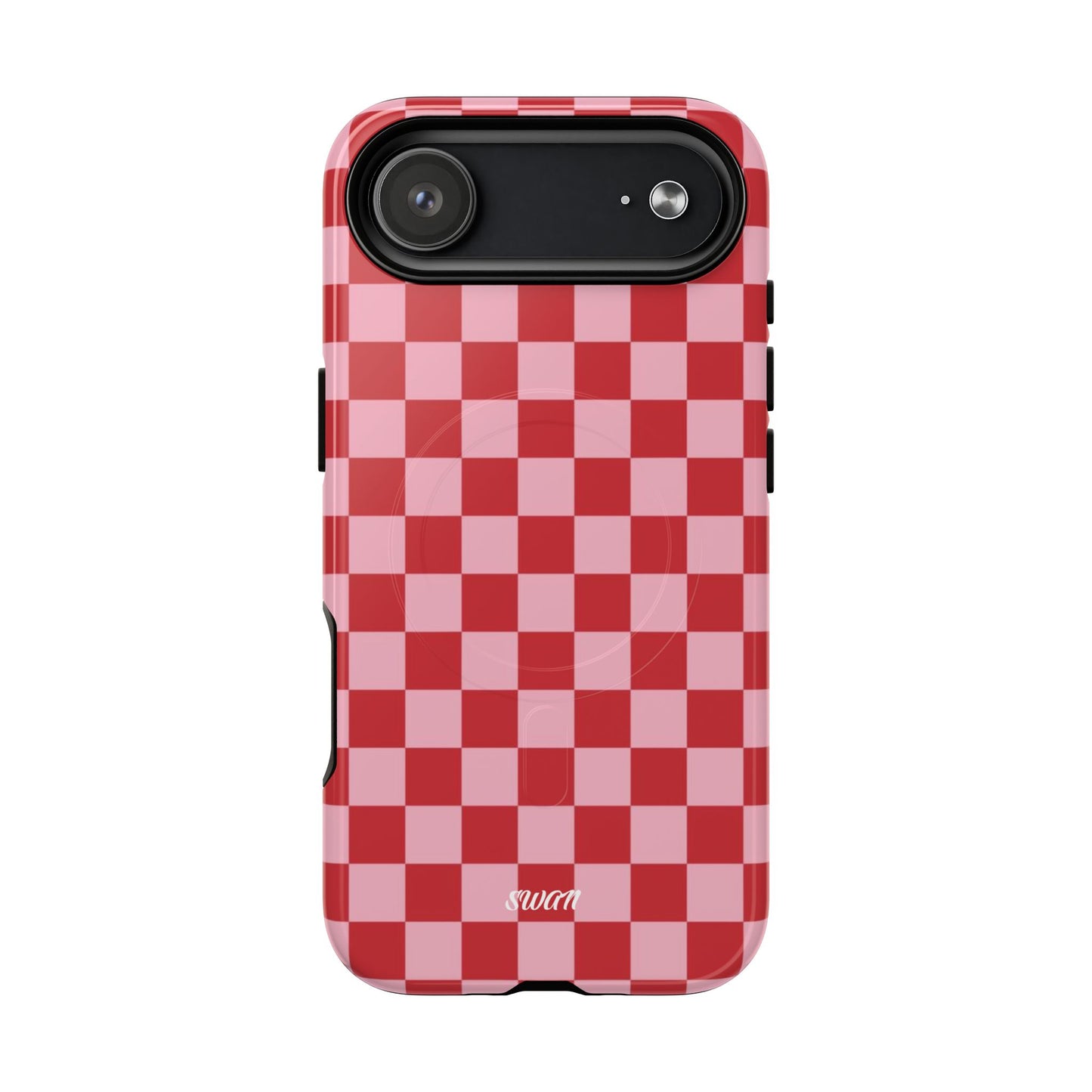Red Checkerboard (Magsafe) - Swan