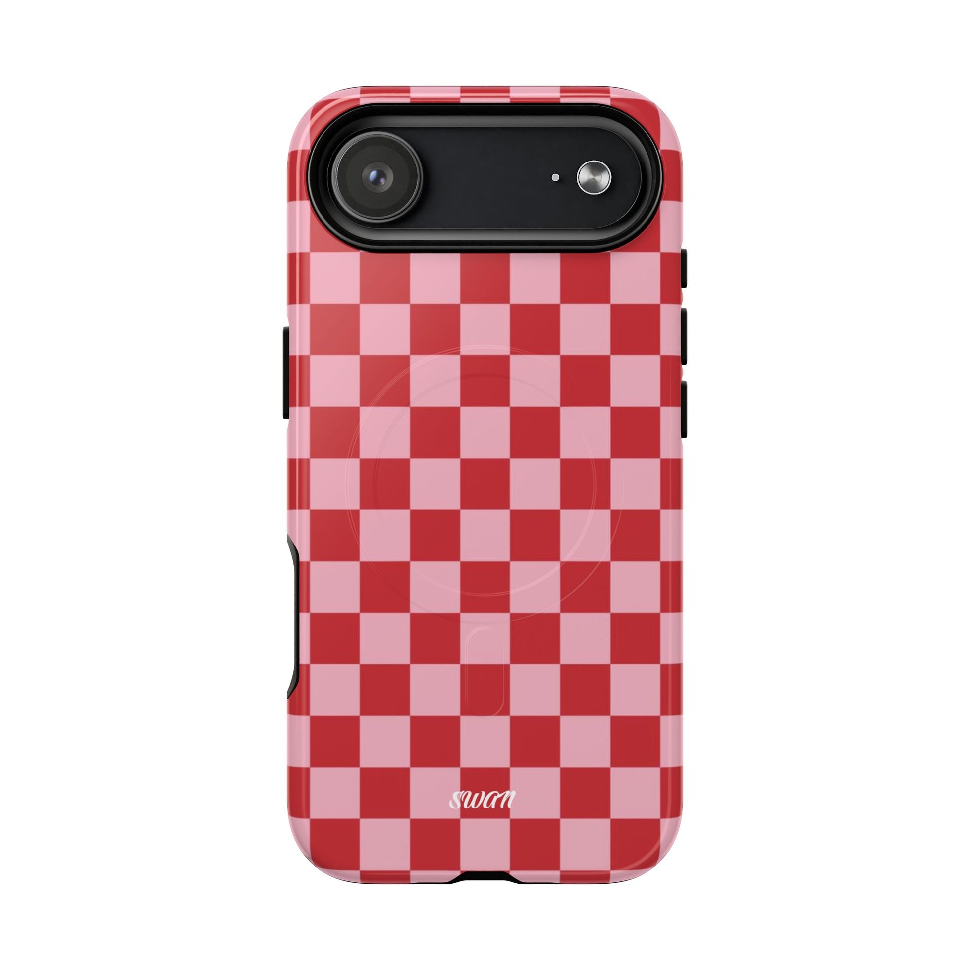 Red Checkerboard (Magsafe) - Swan