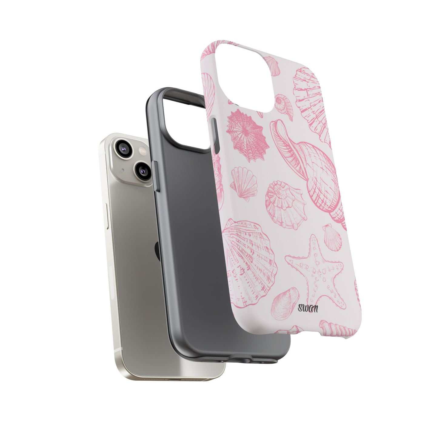 Coastal Tide (Pink) - Swan