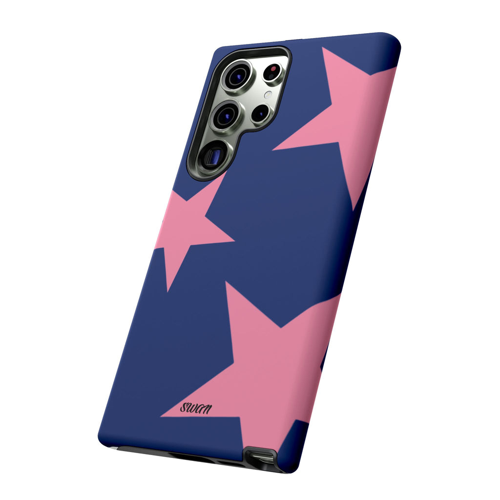 Sternenblüte (Rosa in Blau)